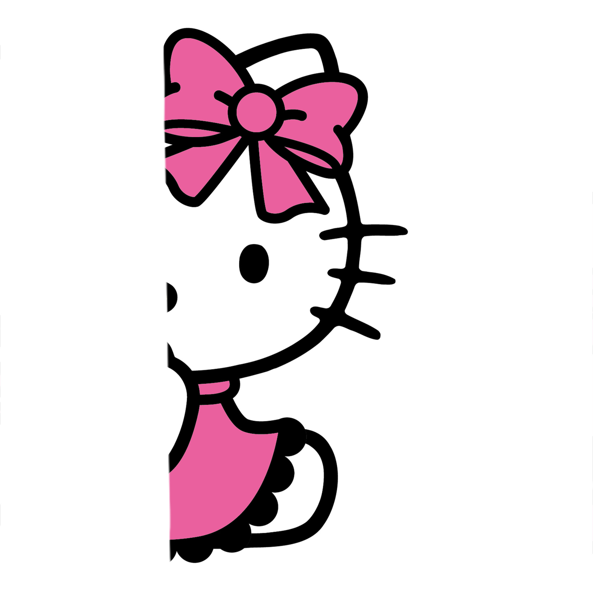 （画像用） Hello Kitty ハローキティ 大判バスタオル 70×140cm 吸水速乾 柔らかい肌触り