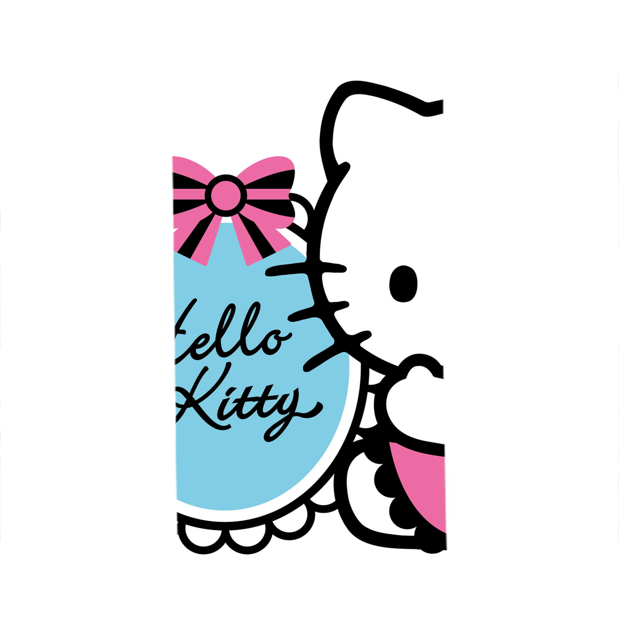 （画像用） Hello Kitty ハローキティ 大判バスタオル 70×140cm 吸水速乾 柔らかい肌触り