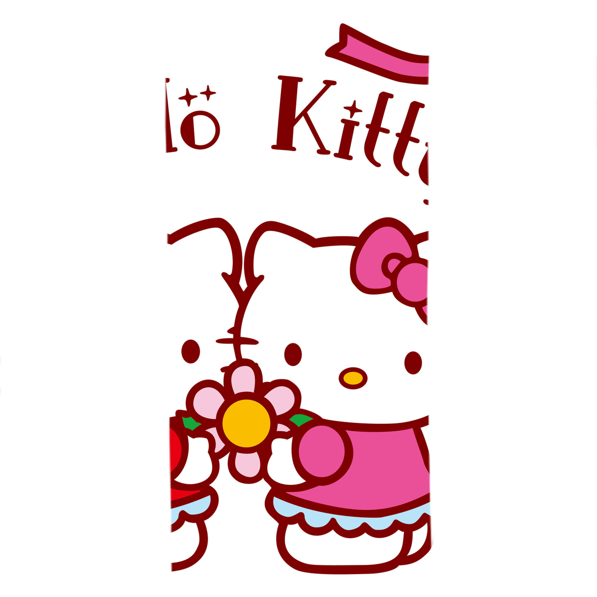 （画像用） Hello Kitty ハローキティ 大判バスタオル 70×140cm 吸水速乾 柔らかい肌触り
