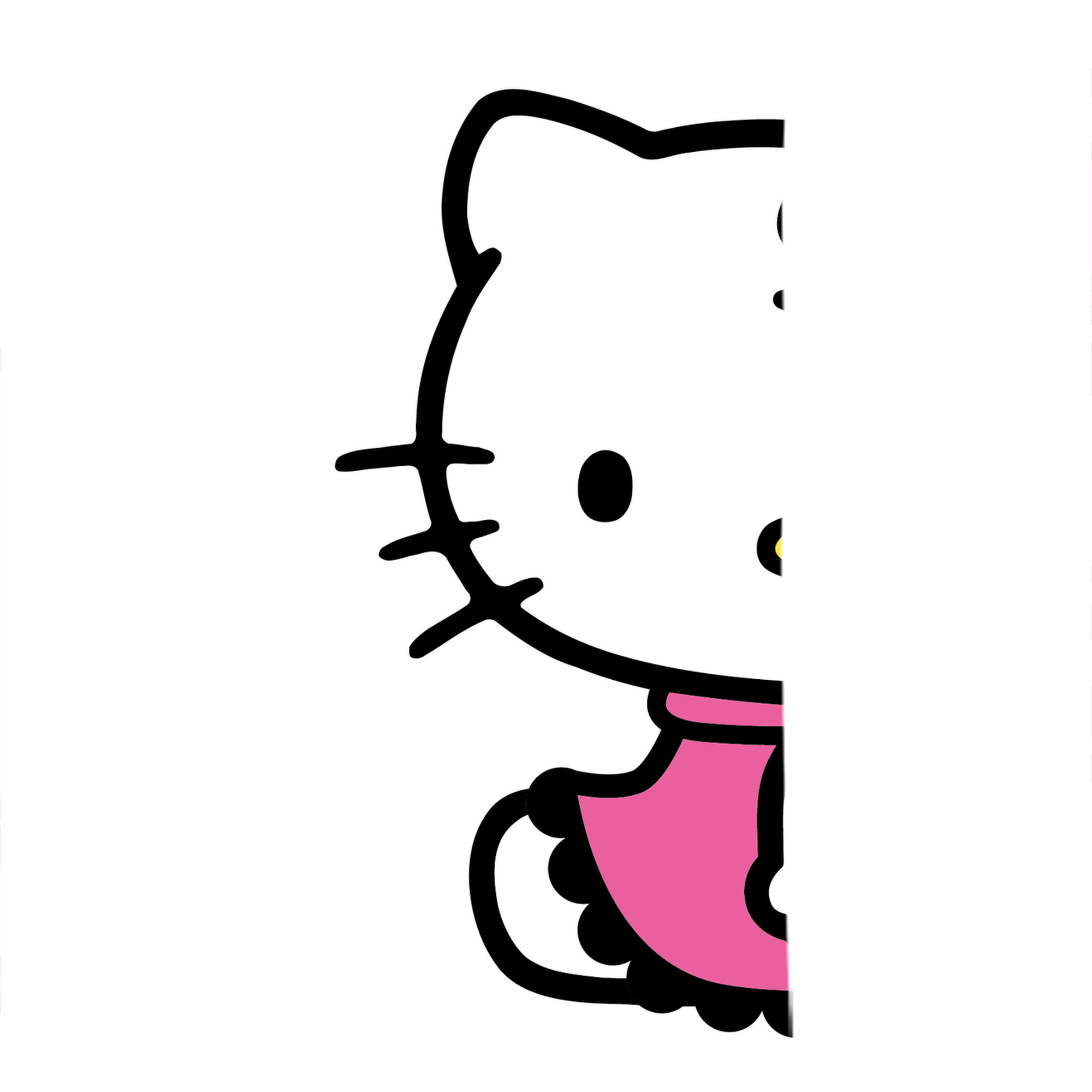 （画像用） Hello Kitty ハローキティ 大判バスタオル 70×140cm 吸水速乾 柔らかい肌触り