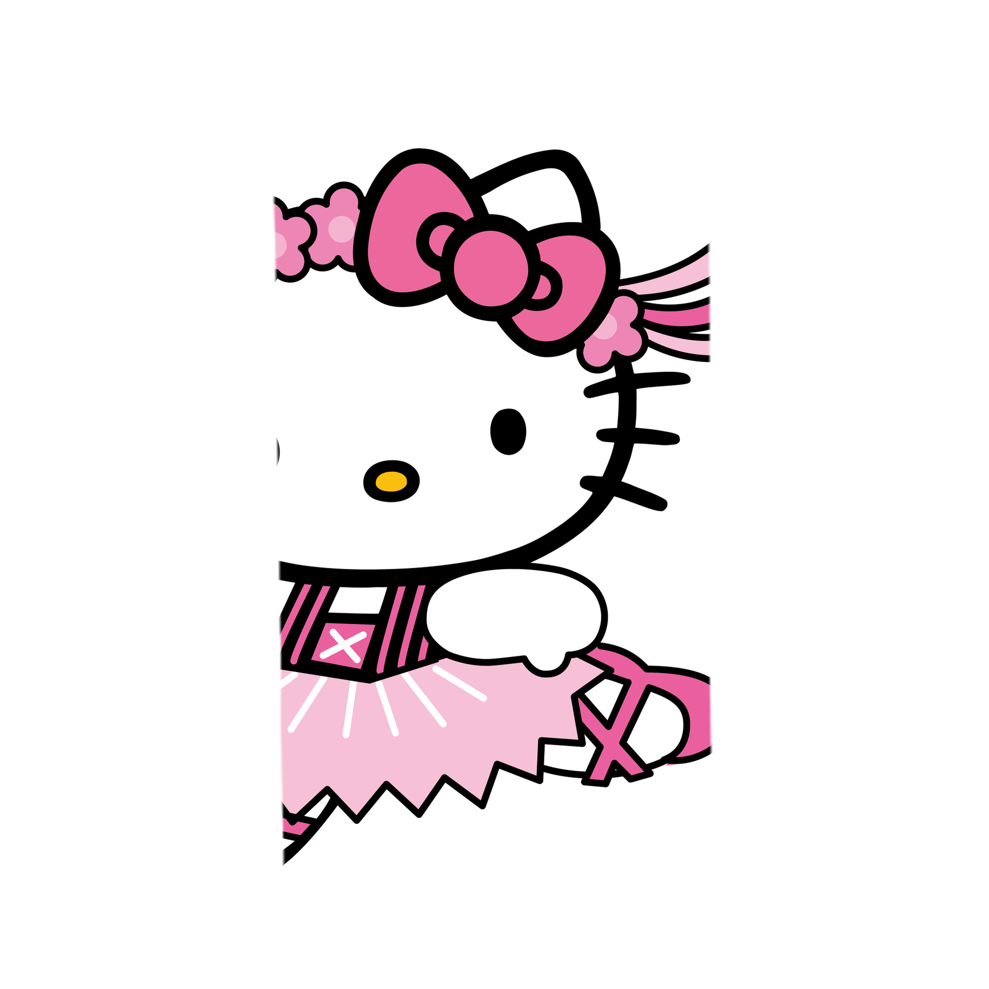 （画像用） Hello Kitty ハローキティ 大判バスタオル 70×140cm 吸水速乾 柔らかい肌触り