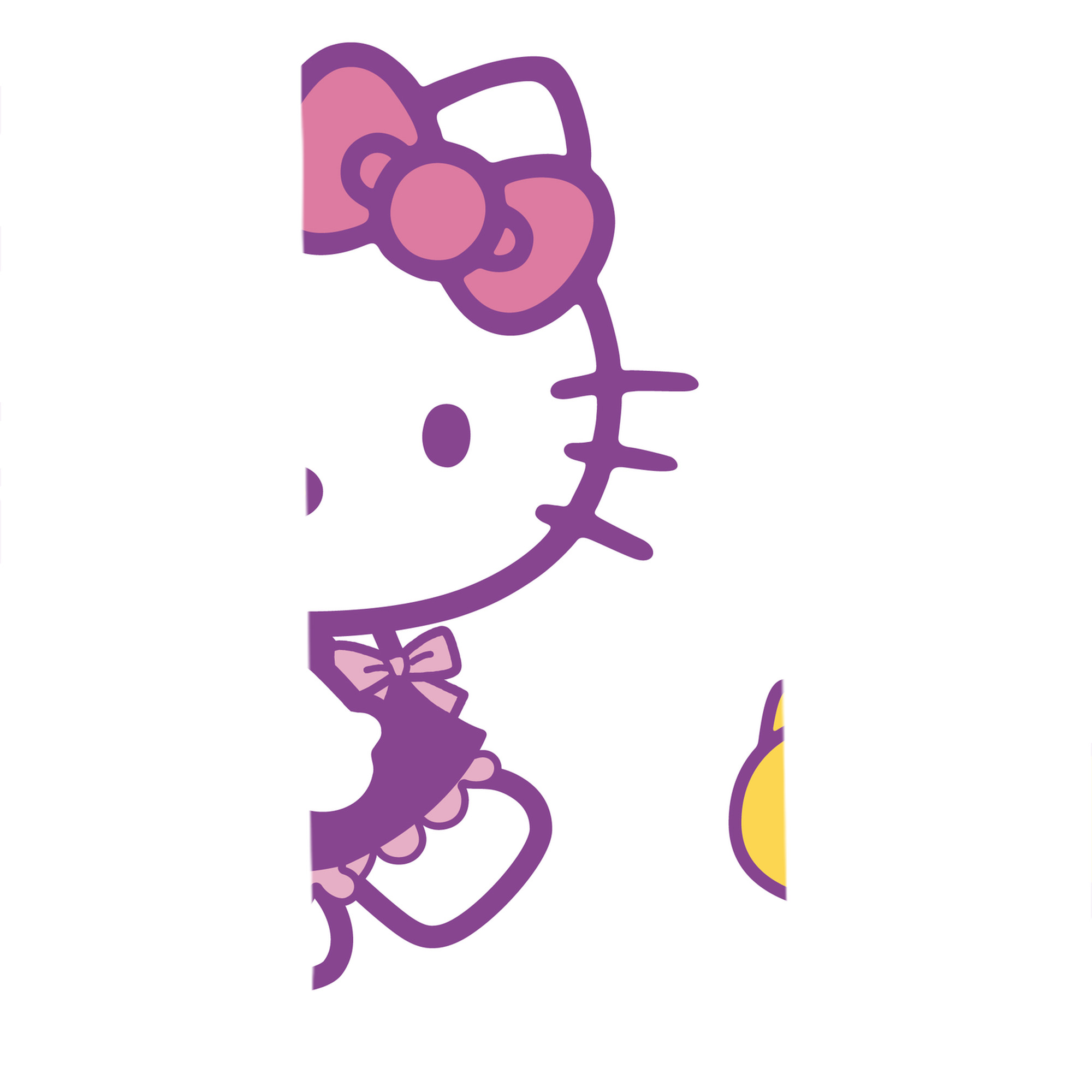 （画像用） Hello Kitty ハローキティ 大判バスタオル 70×140cm 吸水速乾 柔らかい肌触り