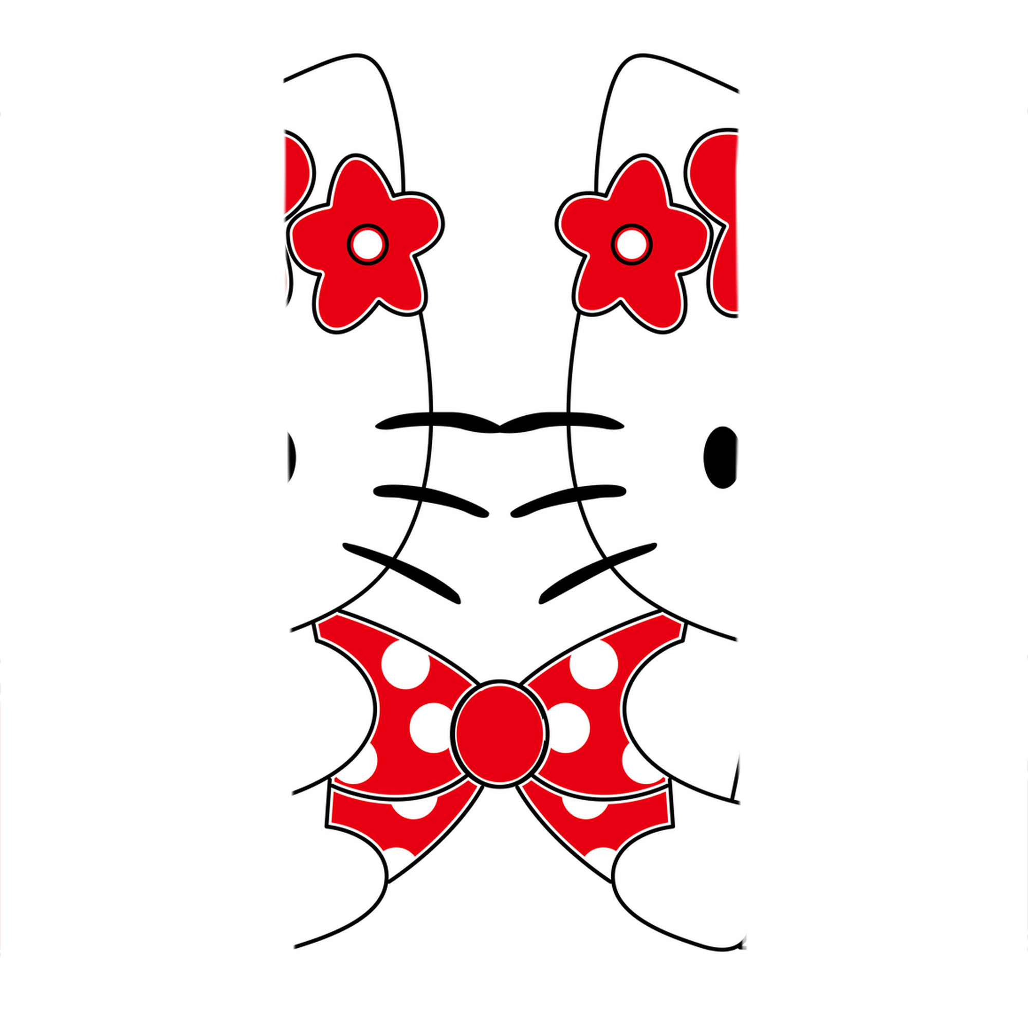 （画像用） Hello Kitty ハローキティ 大判バスタオル 70×140cm 吸水速乾 柔らかい肌触り