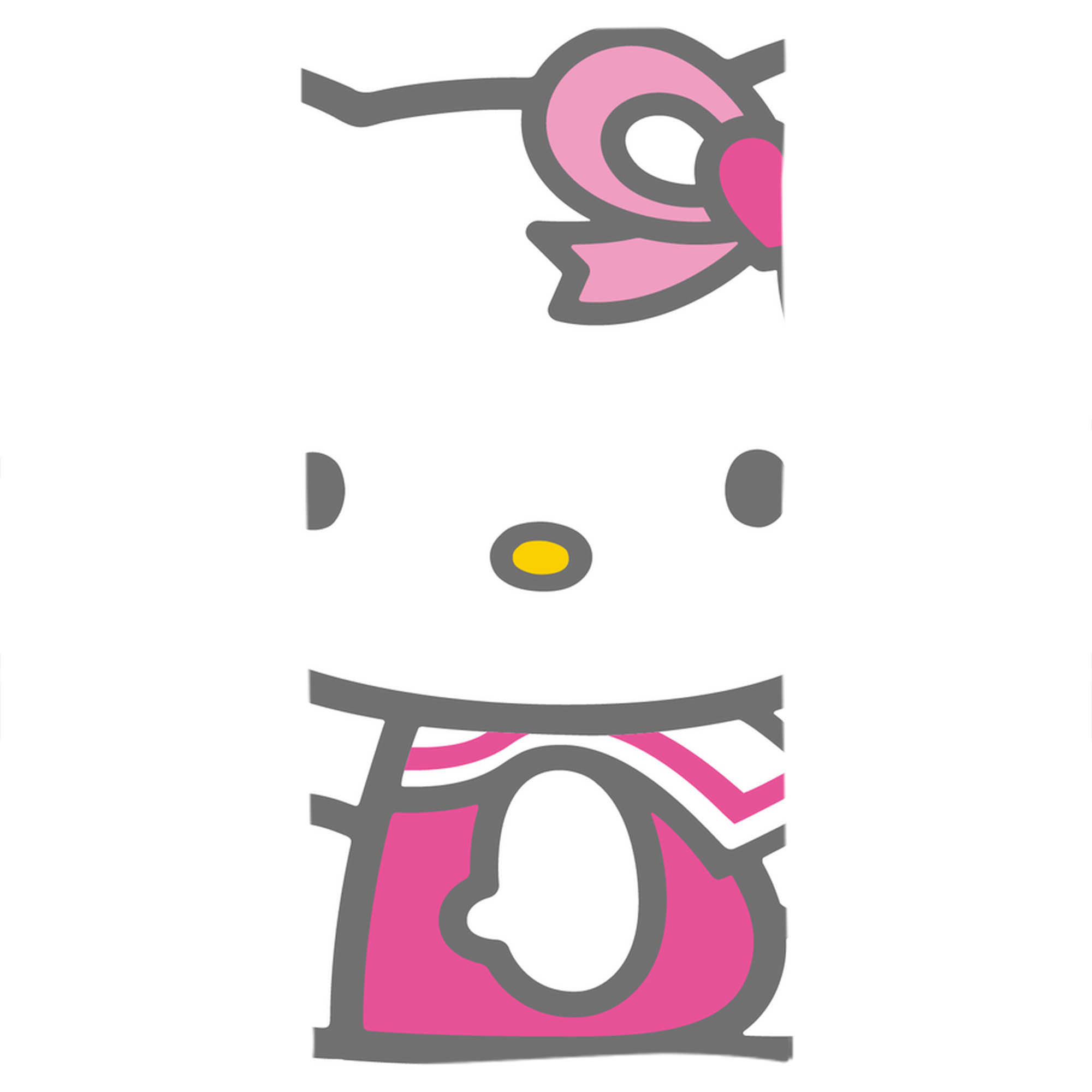 （画像用） Hello Kitty ハローキティ 大判バスタオル 70×140cm 吸水速乾 柔らかい肌触り