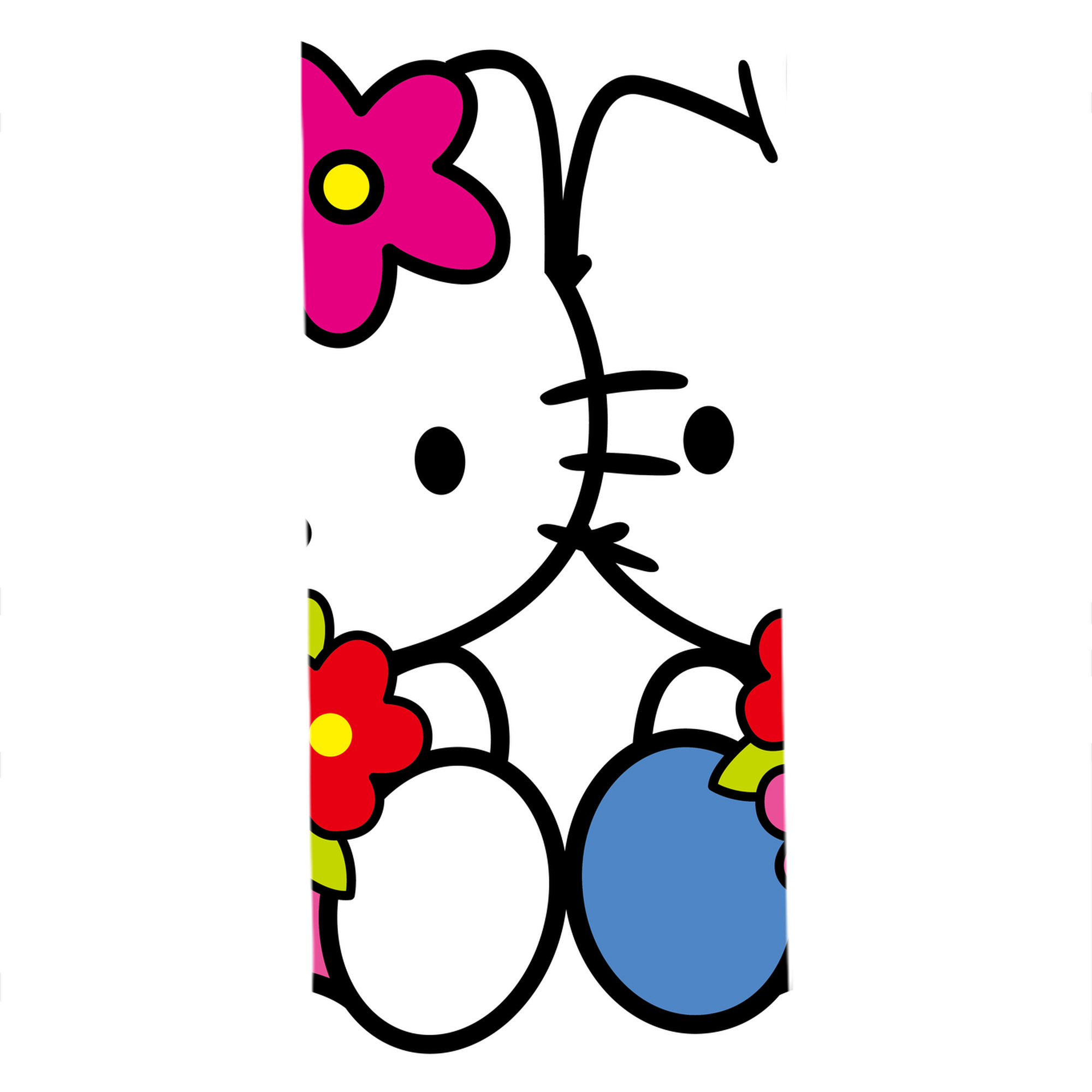 （画像用） Hello Kitty ハローキティ 大判バスタオル 70×140cm 吸水速乾 柔らかい肌触り