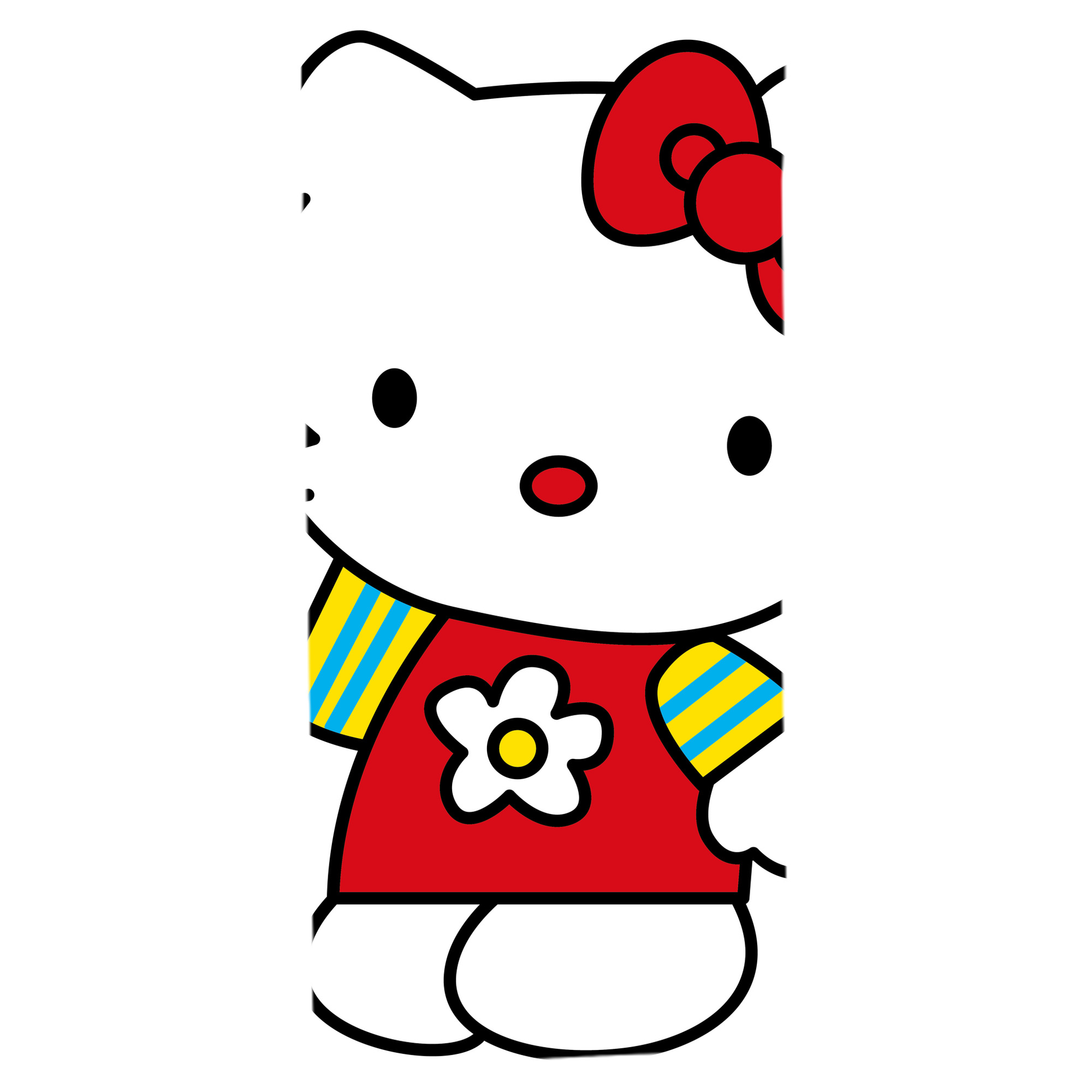 （画像用） Hello Kitty ハローキティ 大判バスタオル 70×140cm 吸水速乾 柔らかい肌触り