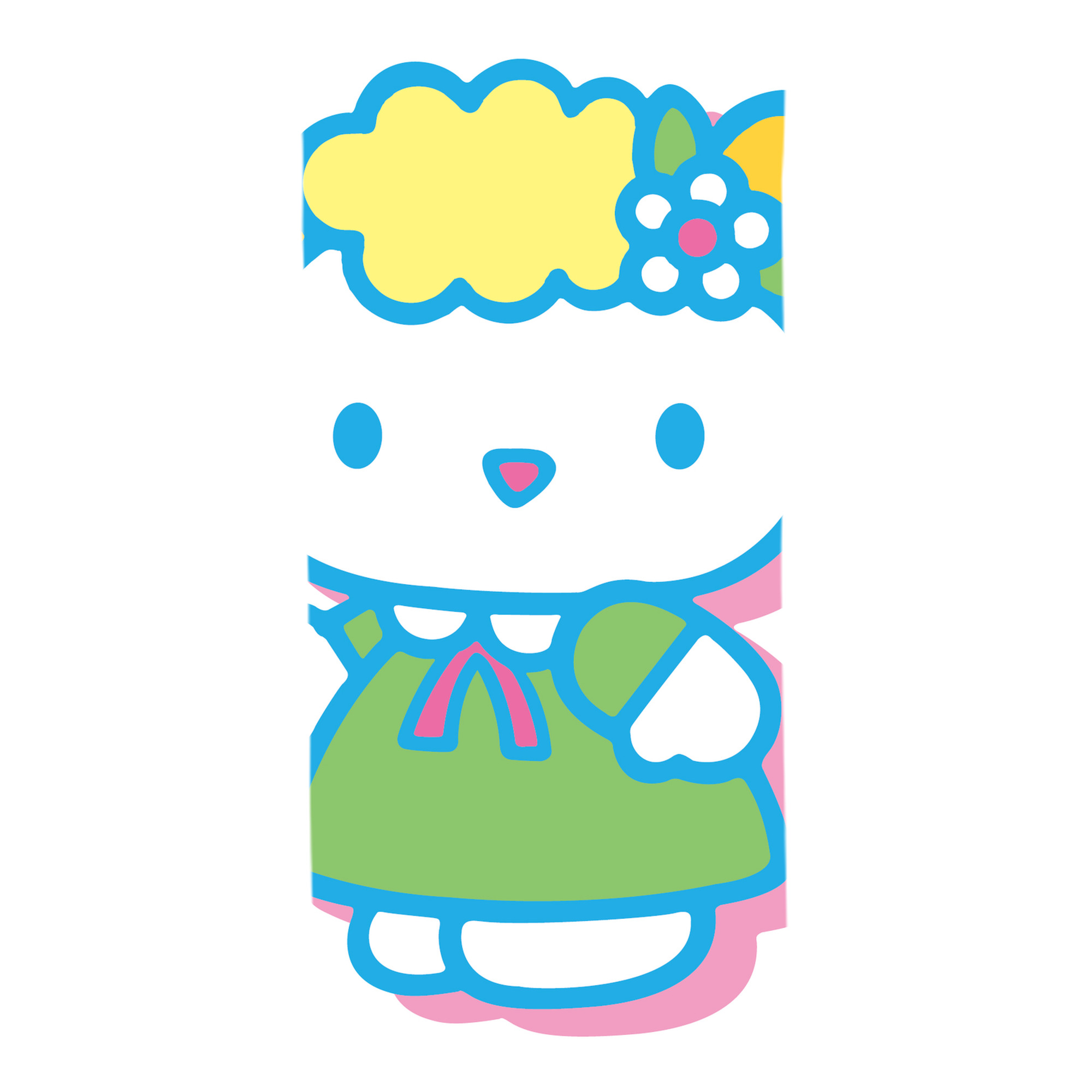 （画像用） Hello Kitty ハローキティ 大判バスタオル 70×140cm 吸水速乾 柔らかい肌触り
