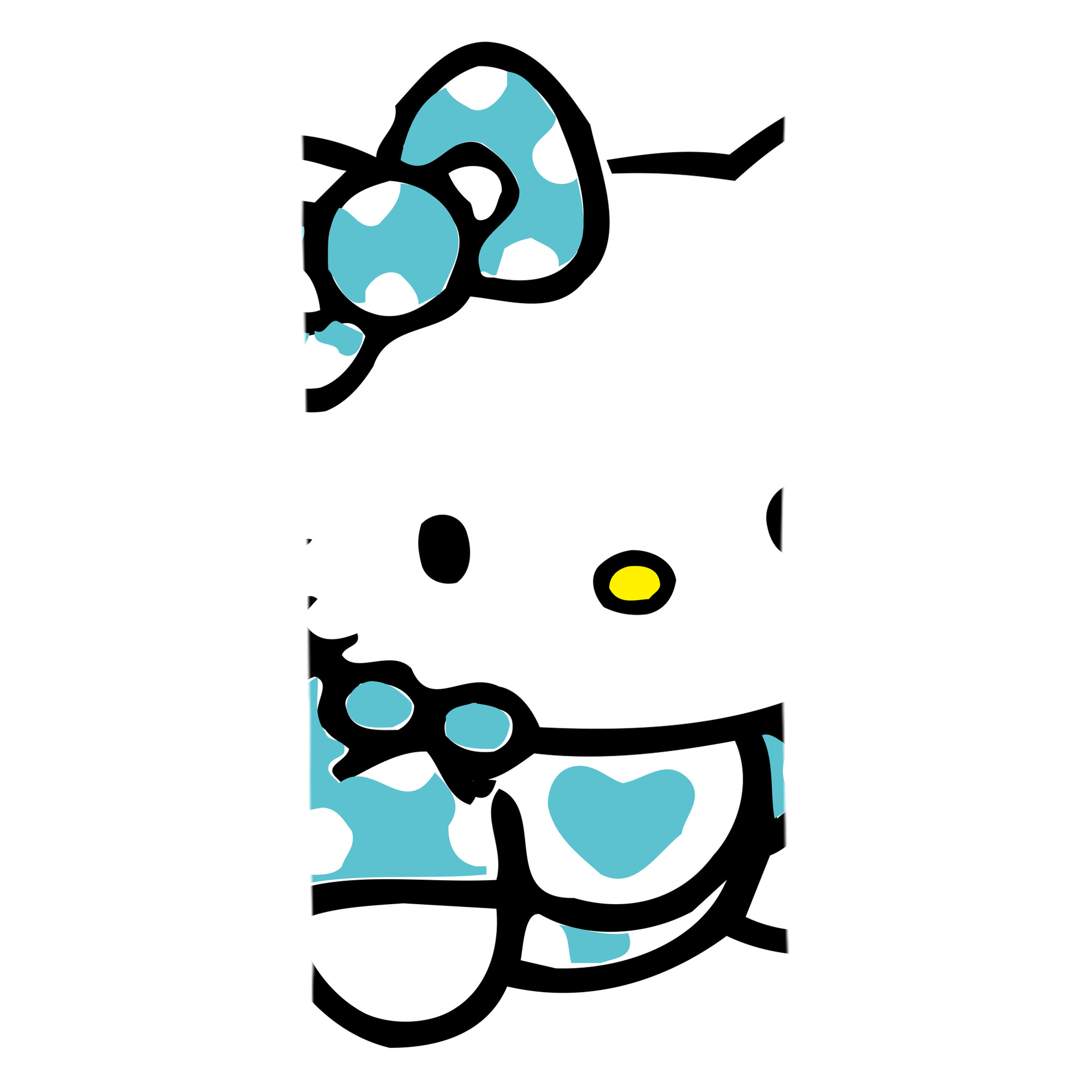 （画像用） Hello Kitty ハローキティ 大判バスタオル 70×140cm 吸水速乾 柔らかい肌触り
