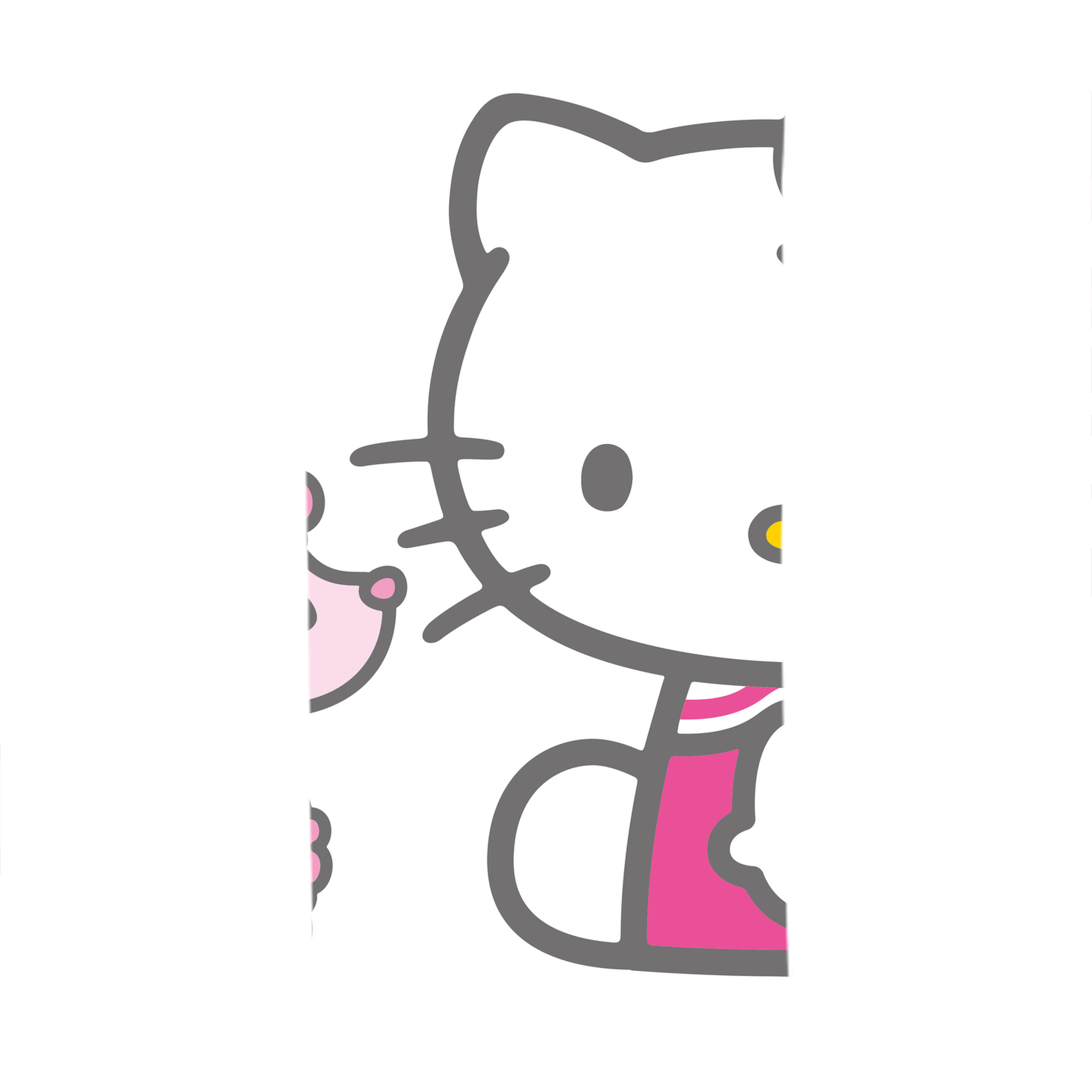 （画像用） Hello Kitty ハローキティ 大判バスタオル 70×140cm 吸水速乾 柔らかい肌触り