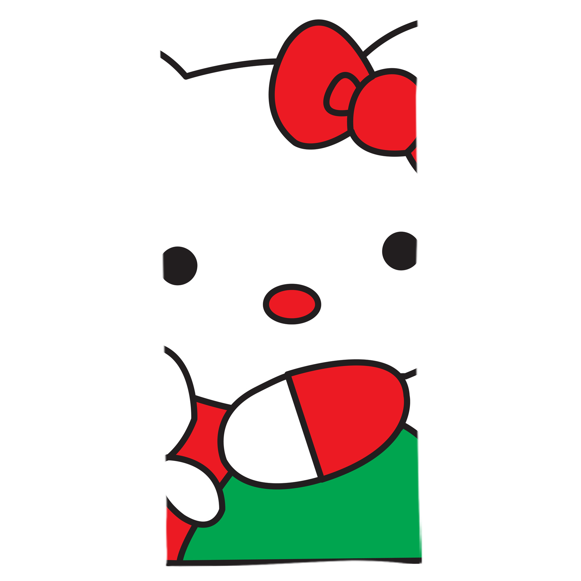 （画像用） Hello Kitty ハローキティ 大判バスタオル 70×140cm 吸水速乾 柔らかい肌触り