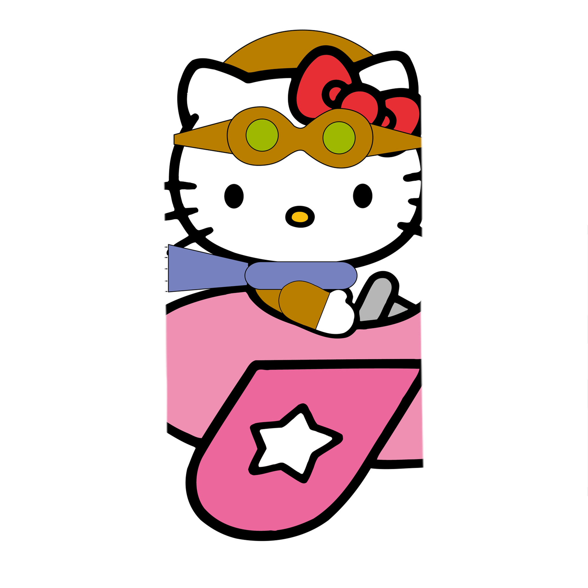 （画像用） Hello Kitty ハローキティ 大判バスタオル 70×140cm 吸水速乾 柔らかい肌触り