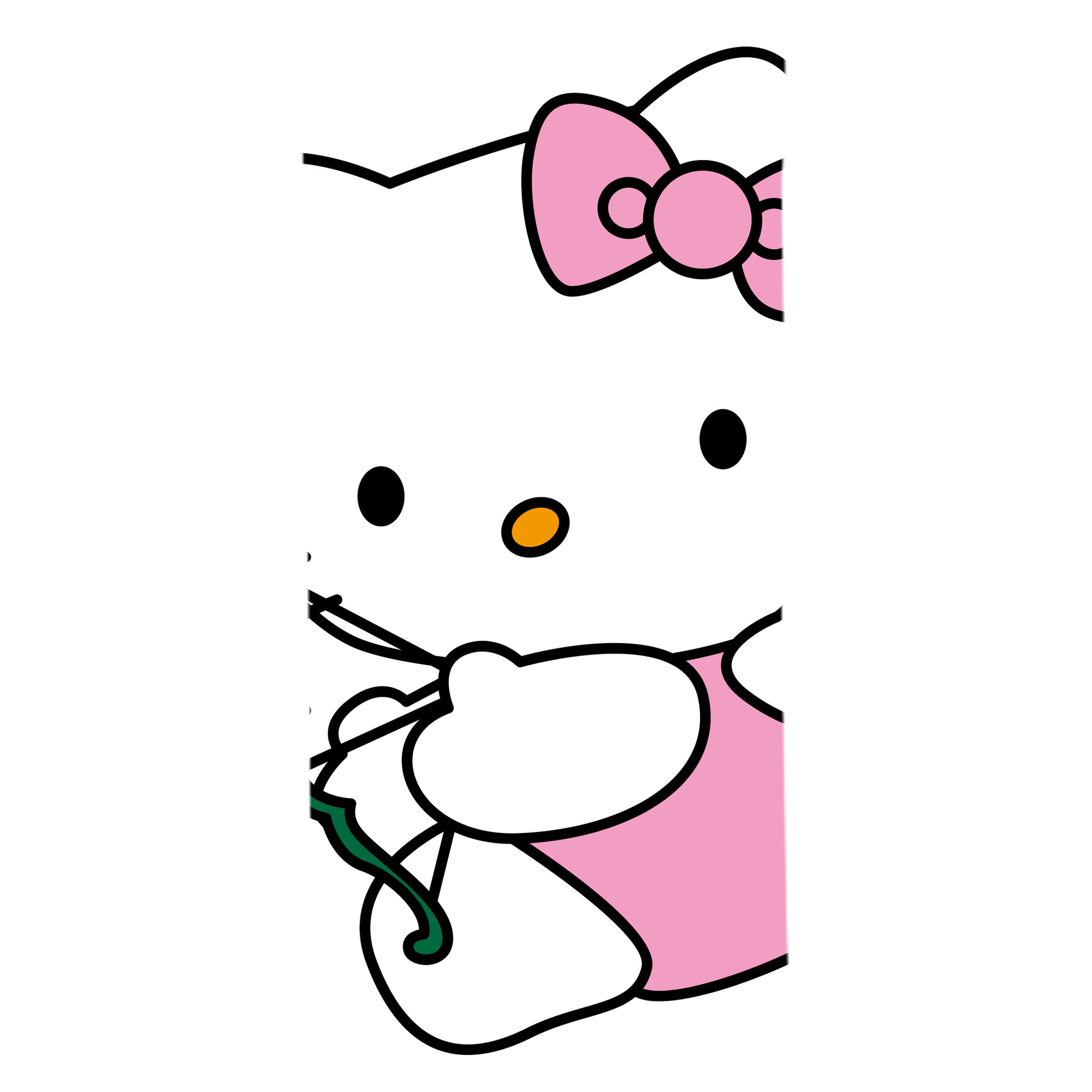 （画像用） Hello Kitty ハローキティ 大判バスタオル 70×140cm 吸水速乾 柔らかい肌触り