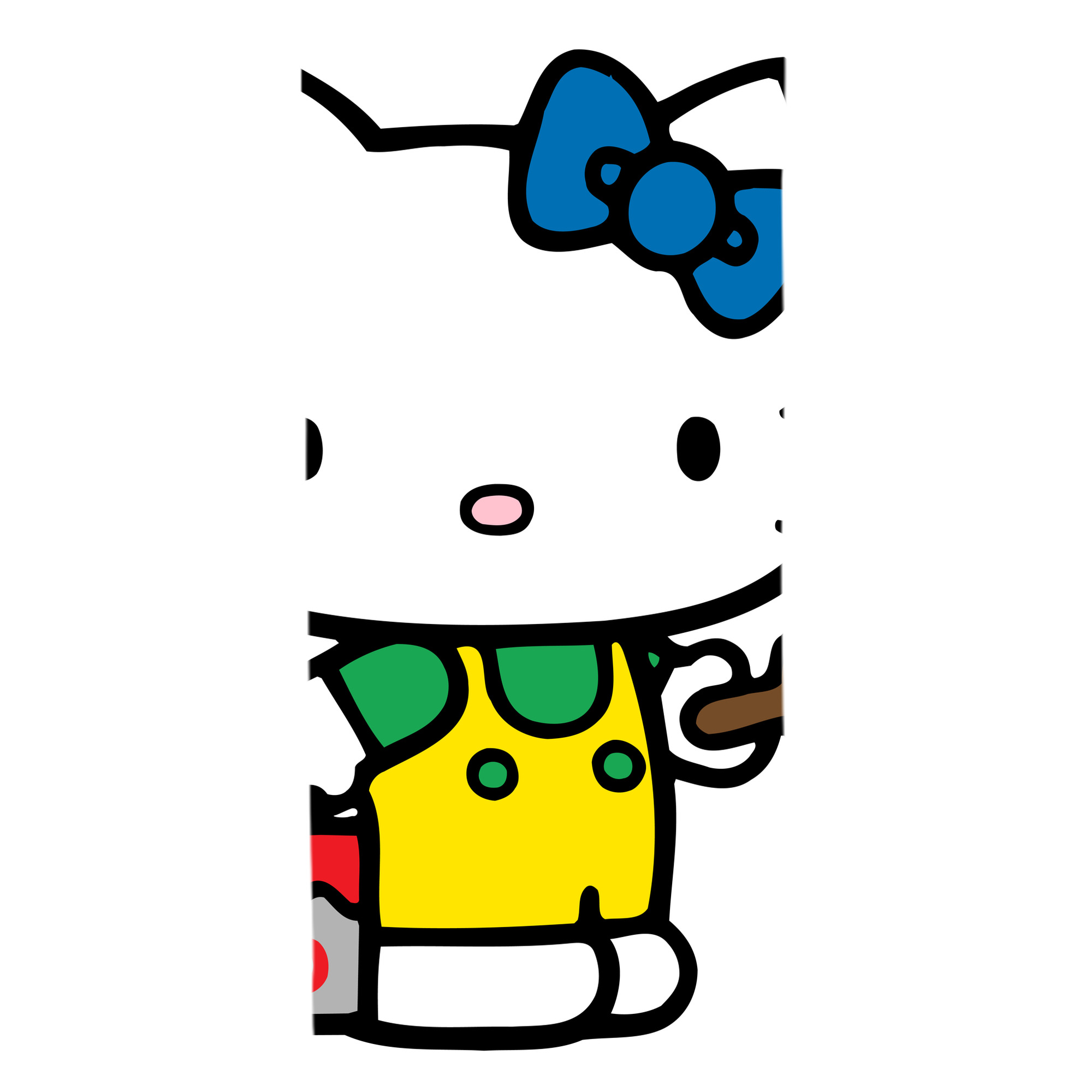 （画像用） Hello Kitty ハローキティ 大判バスタオル 70×140cm 吸水速乾 柔らかい肌触り