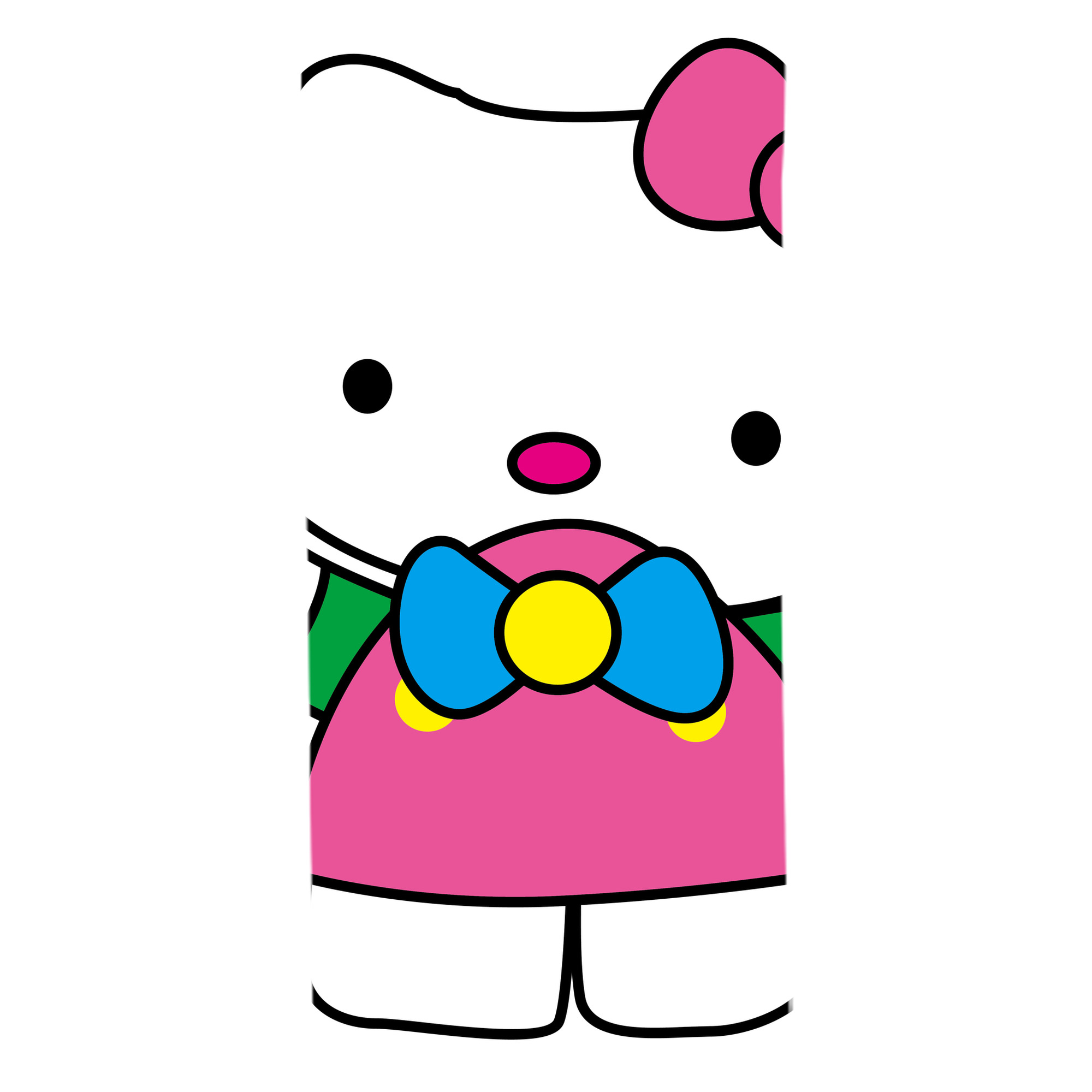 （画像用） Hello Kitty ハローキティ 大判バスタオル 70×140cm 吸水速乾 柔らかい肌触り