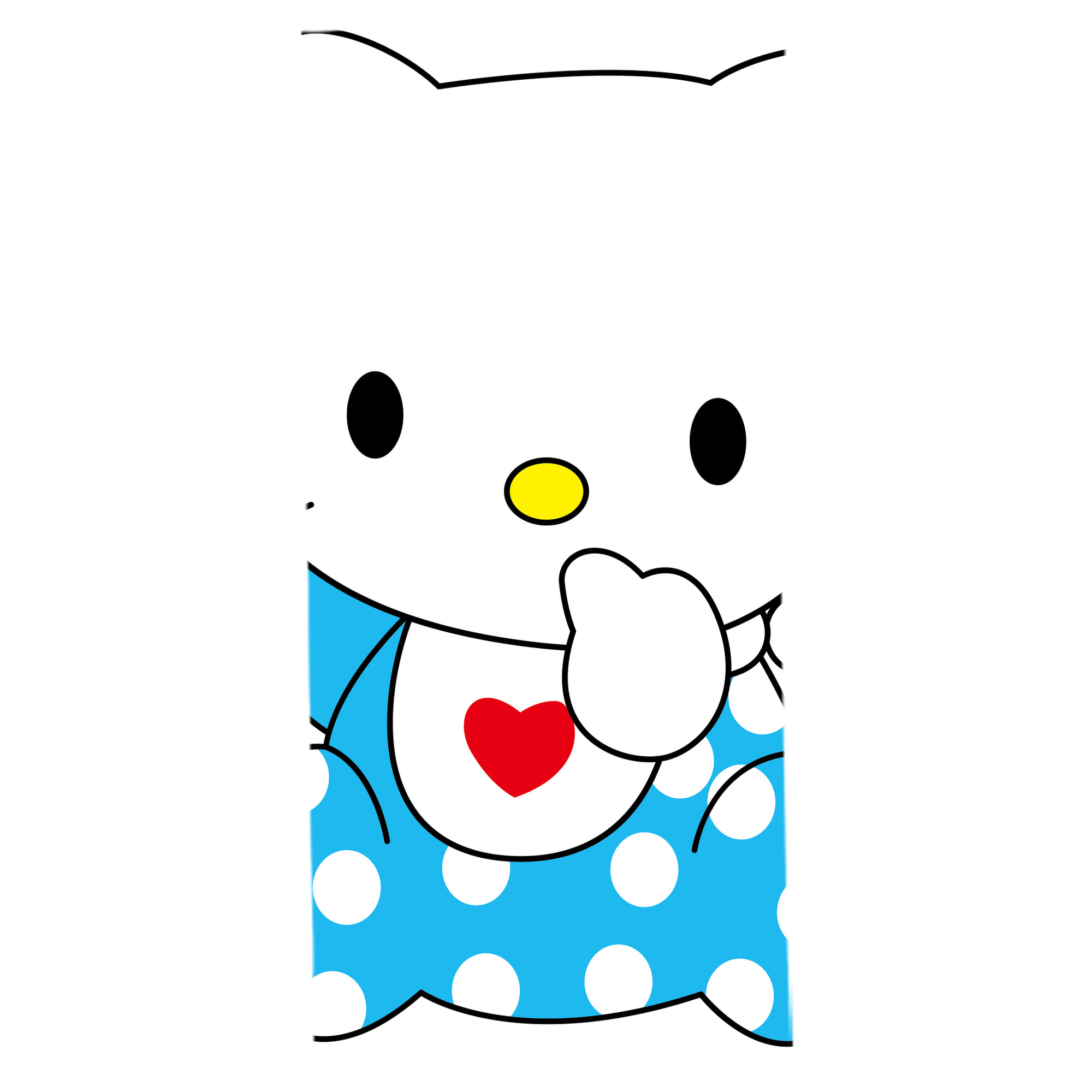 （画像用） Hello Kitty ハローキティ 大判バスタオル 70×140cm 吸水速乾 柔らかい肌触り