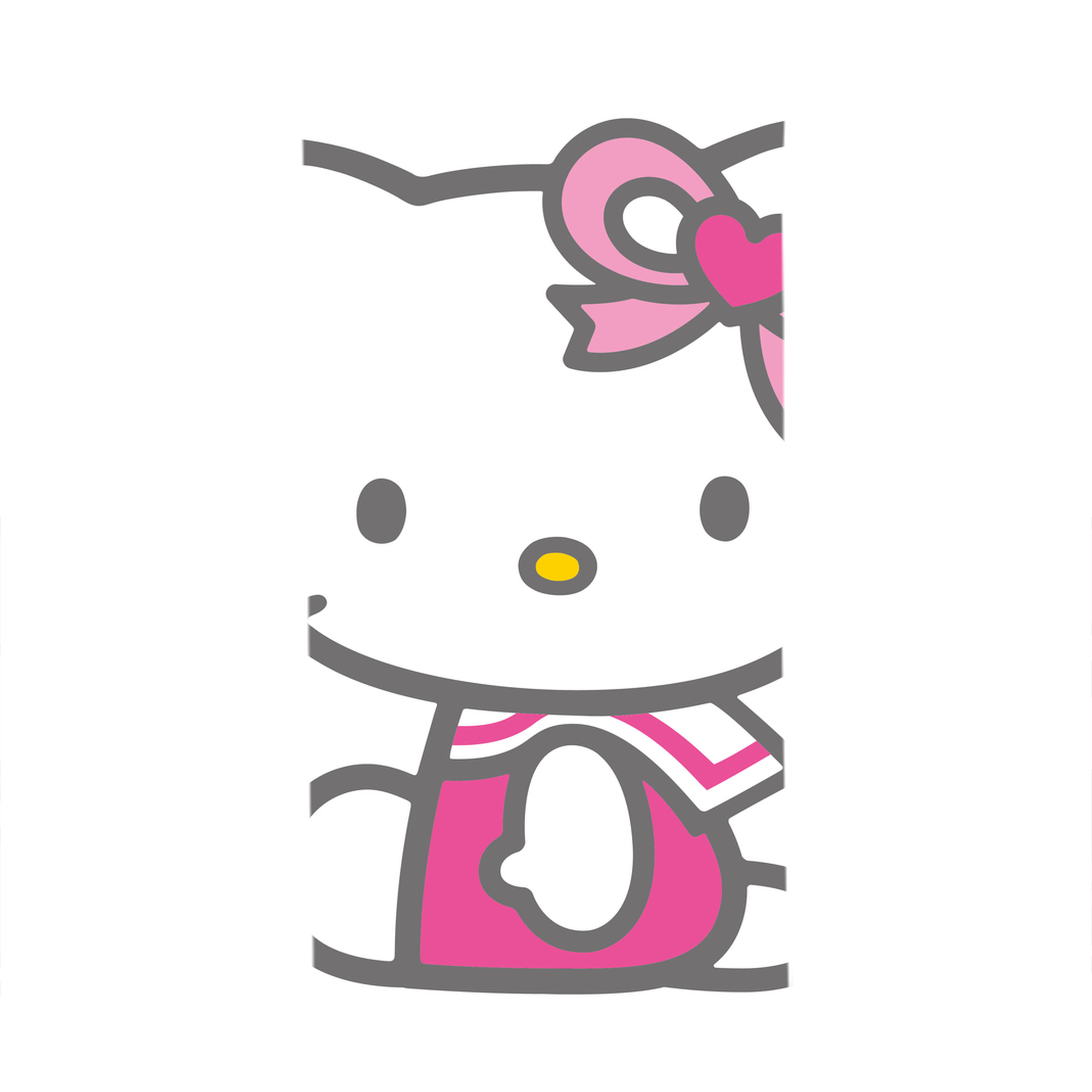 （画像用） Hello Kitty ハローキティ 大判バスタオル 70×140cm 吸水速乾 柔らかい肌触り
