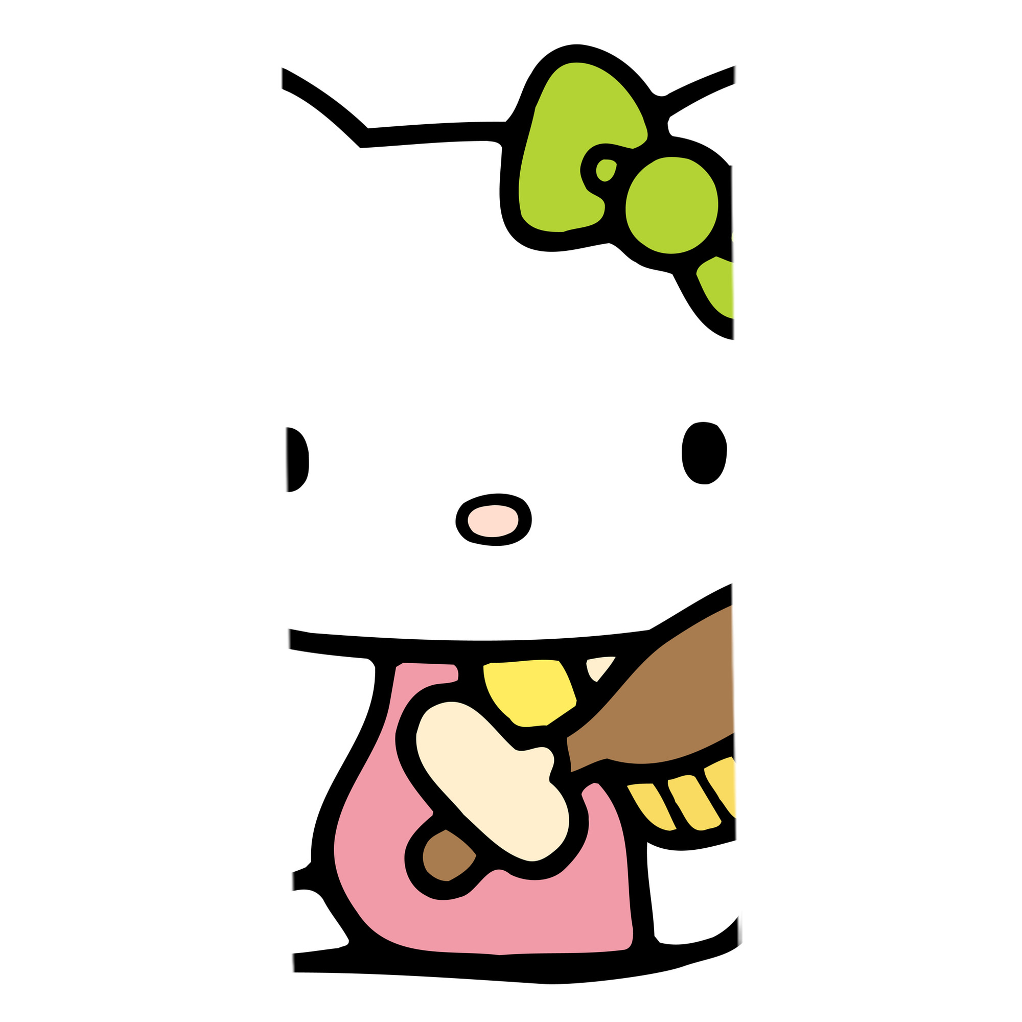 （画像用） Hello Kitty ハローキティ 大判バスタオル 70×140cm 吸水速乾 柔らかい肌触り