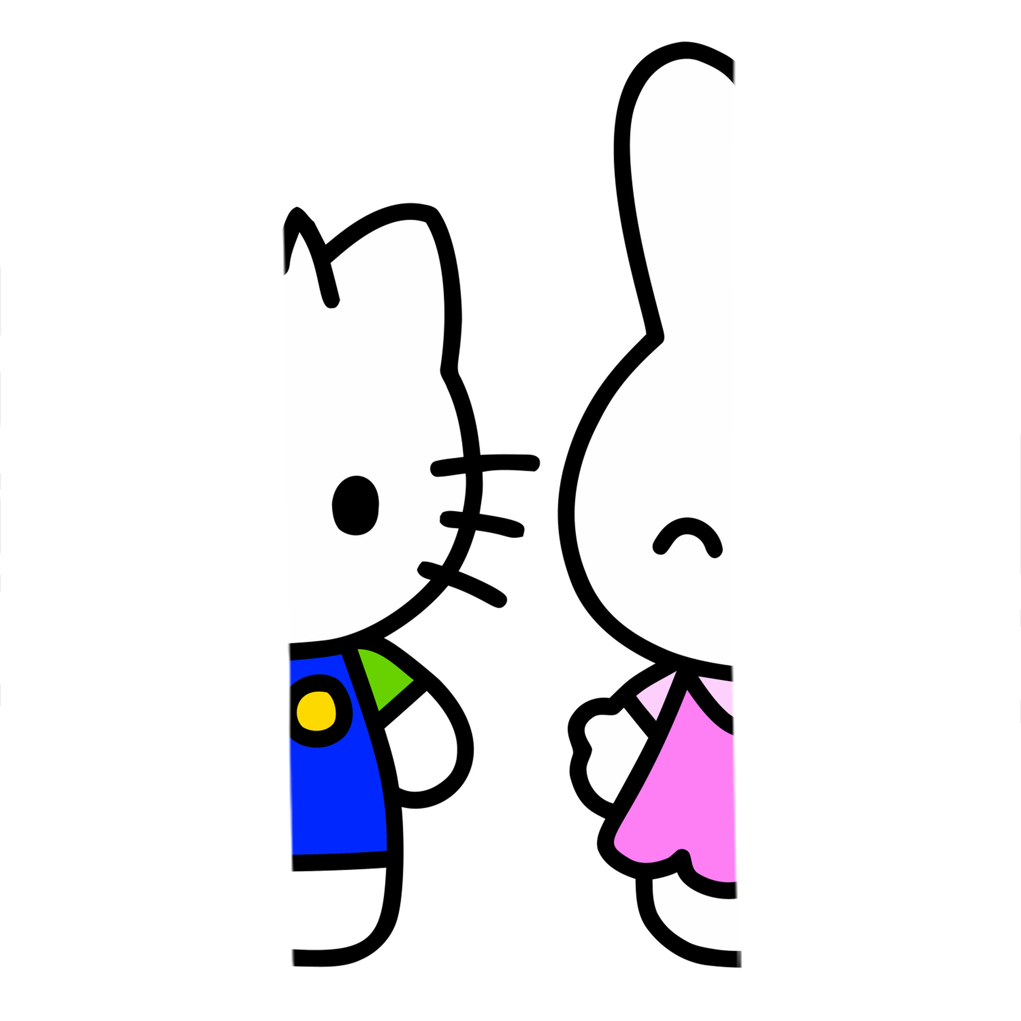 （画像用） Hello Kitty ハローキティ 大判バスタオル 70×140cm 吸水速乾 柔らかい肌触り