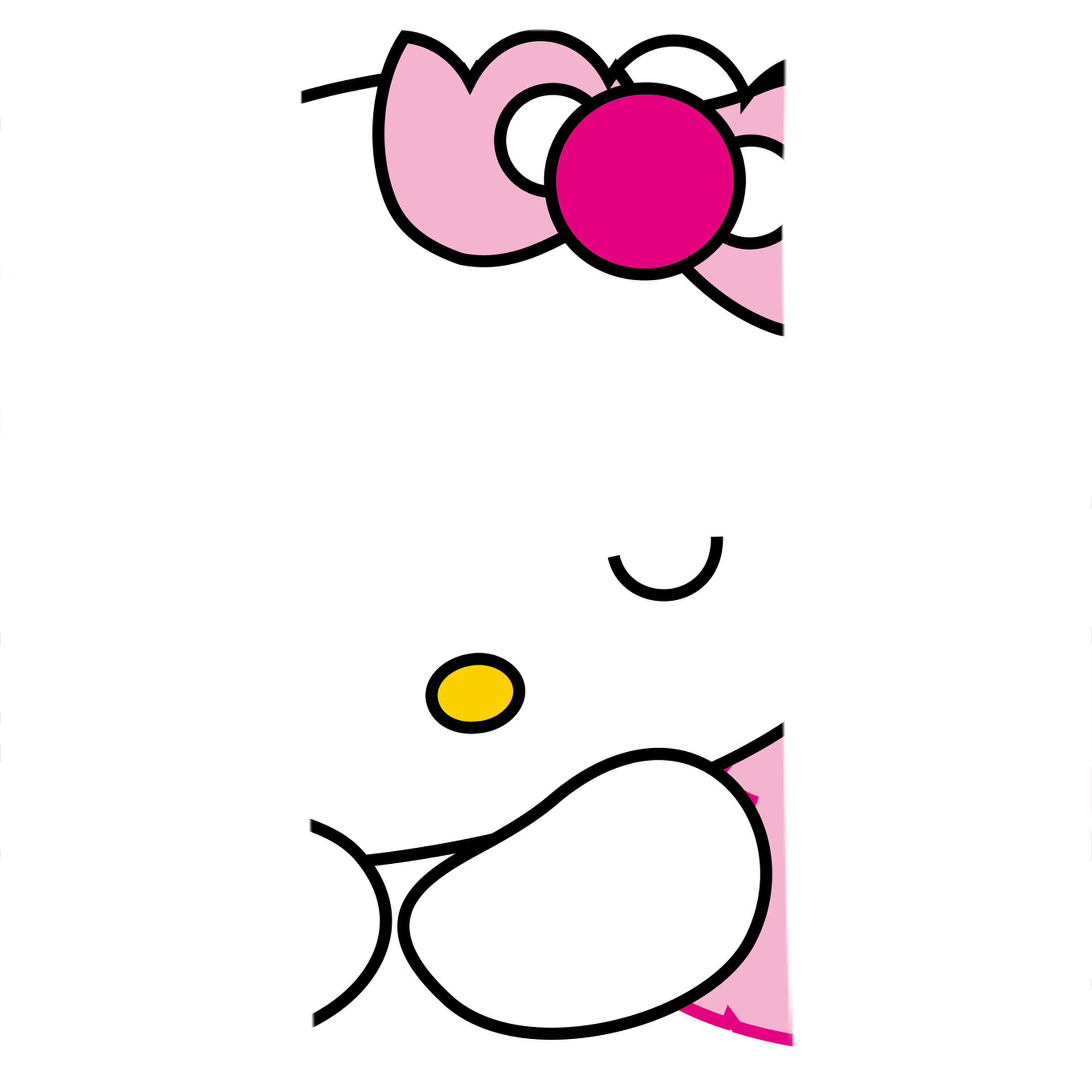 （画像用） Hello Kitty ハローキティ 大判バスタオル 70×140cm 吸水速乾 柔らかい肌触り