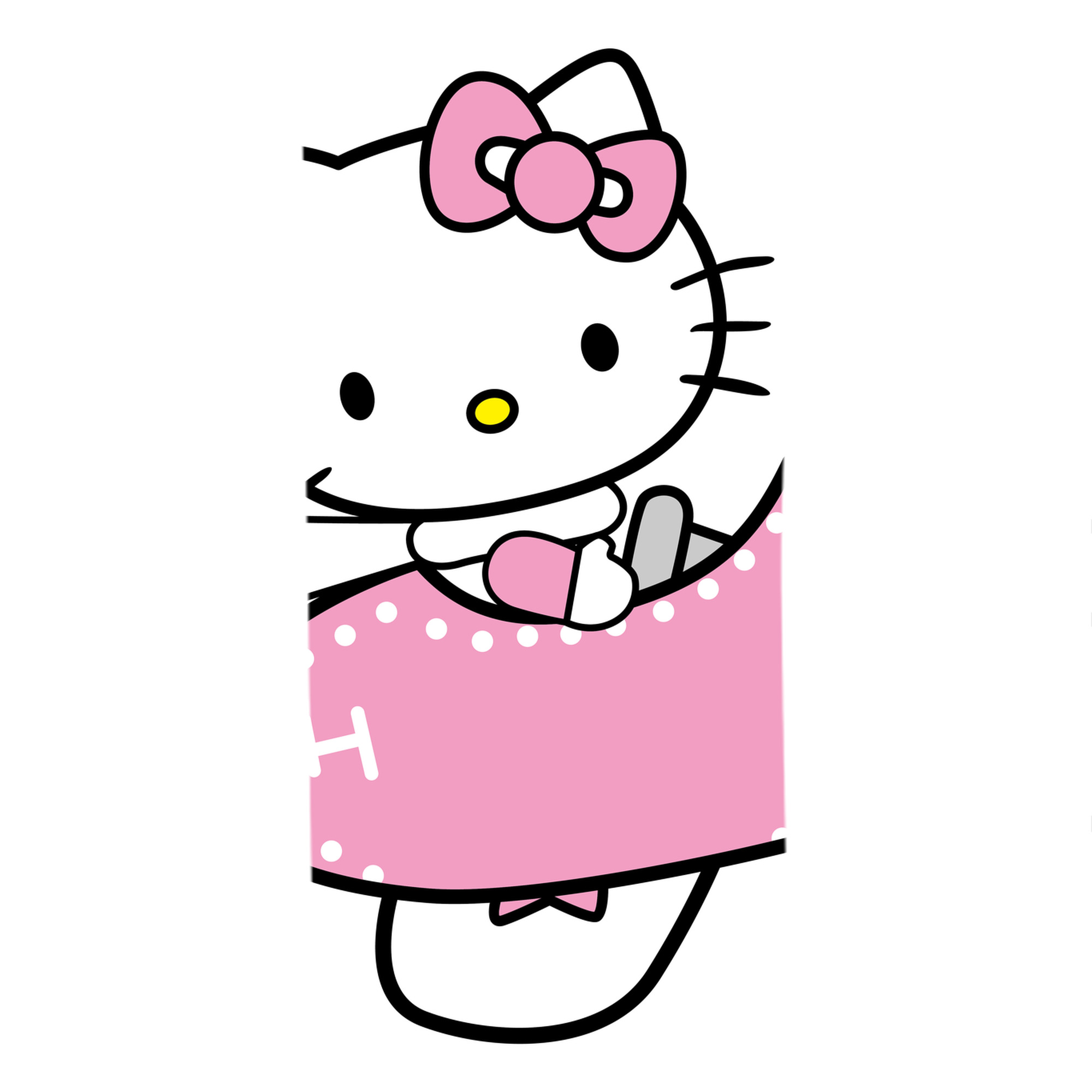 （画像用） Hello Kitty ハローキティ 大判バスタオル 70×140cm 吸水速乾 柔らかい肌触り