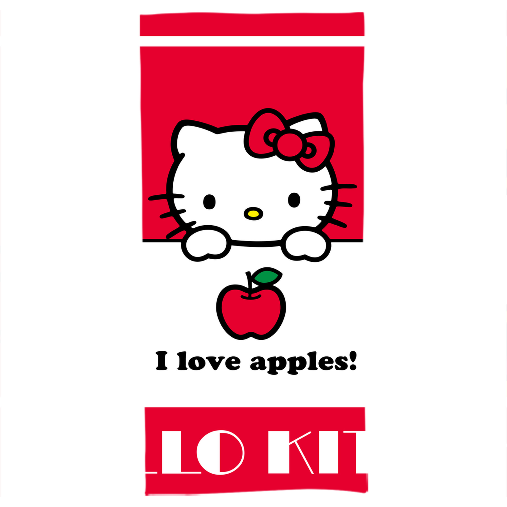 （画像用） Hello Kitty ハローキティ 大判バスタオル 70×140cm 吸水速乾 柔らかい肌触り