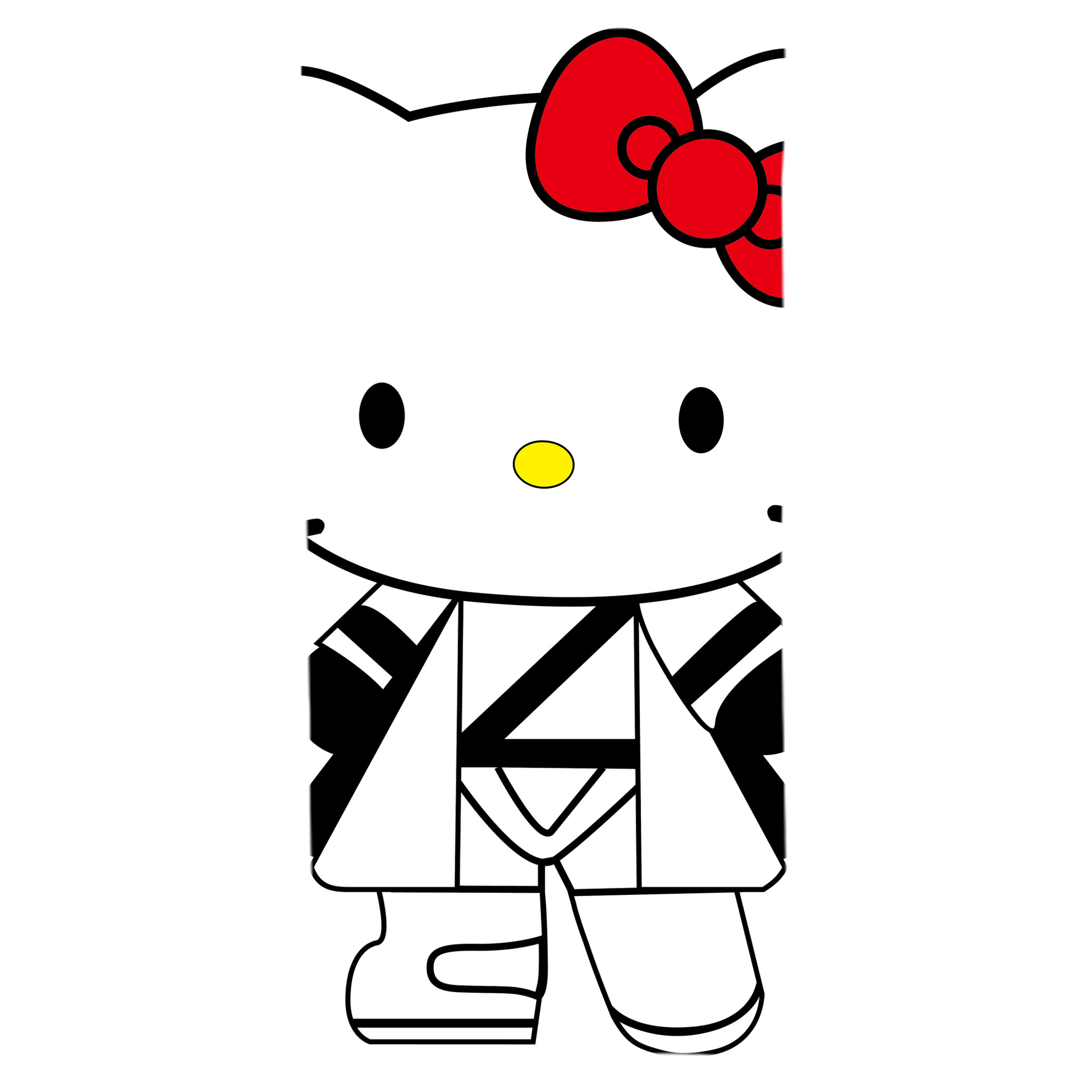 （画像用） Hello Kitty ハローキティ 大判バスタオル 70×140cm 吸水速乾 柔らかい肌触り
