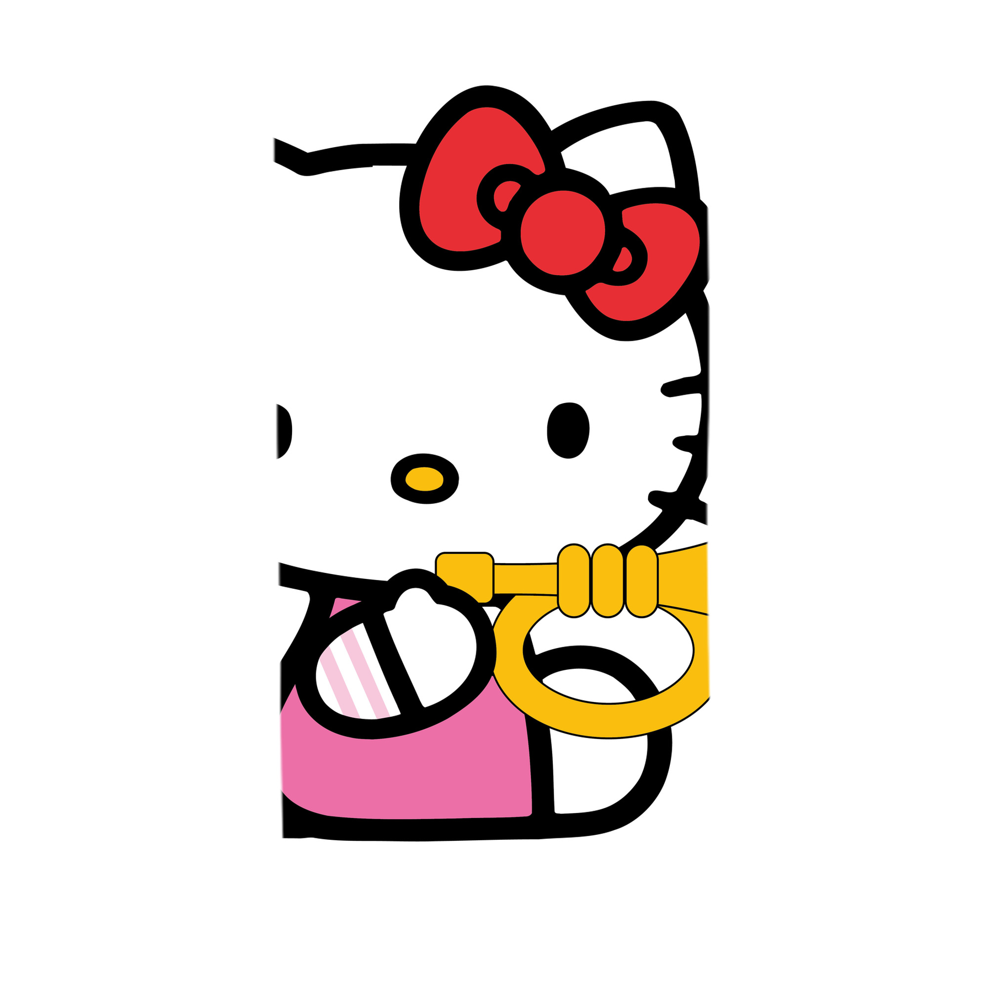 （画像用） Hello Kitty ハローキティ 大判バスタオル 70×140cm 吸水速乾 柔らかい肌触り