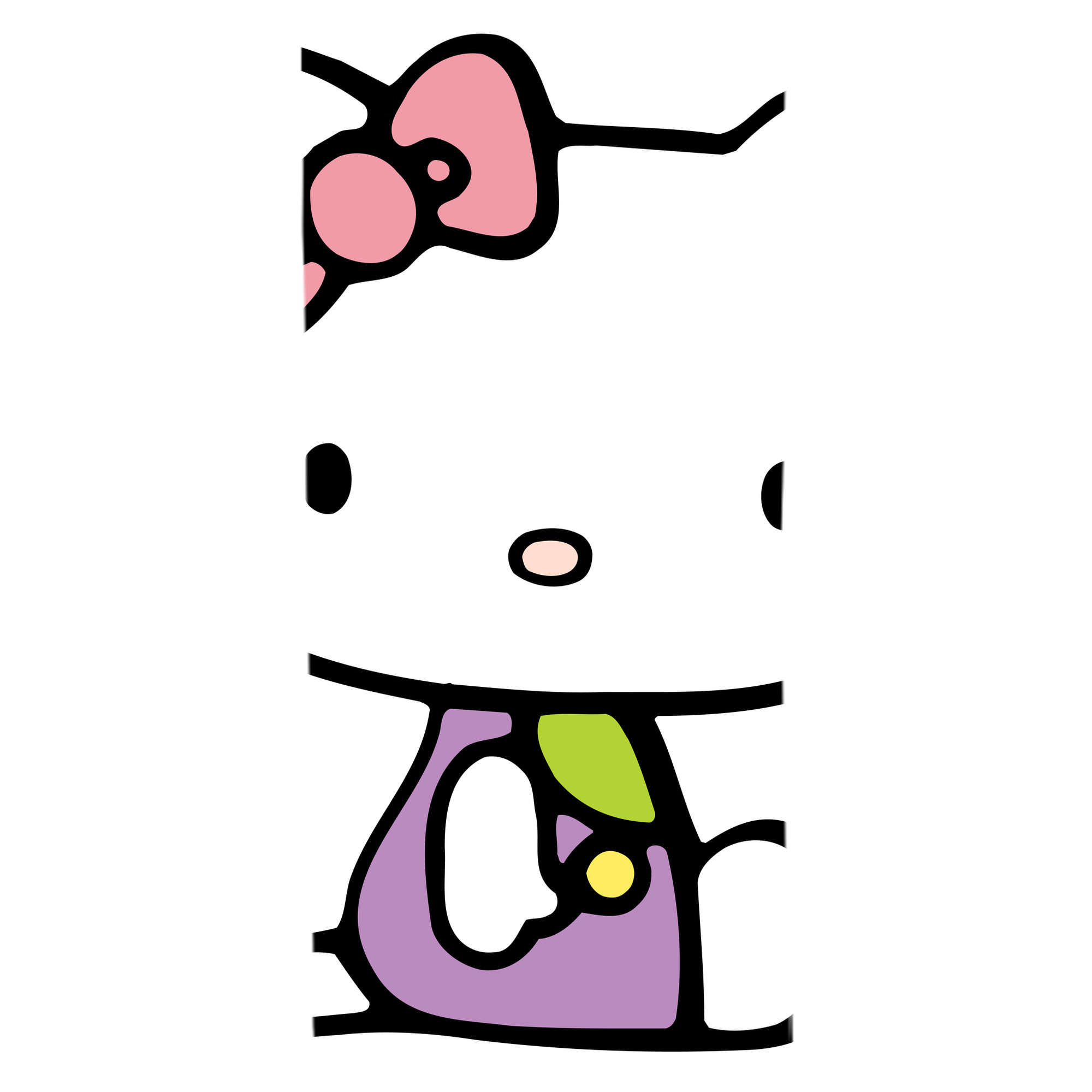 （画像用） Hello Kitty ハローキティ 大判バスタオル 70×140cm 吸水速乾 柔らかい肌触り
