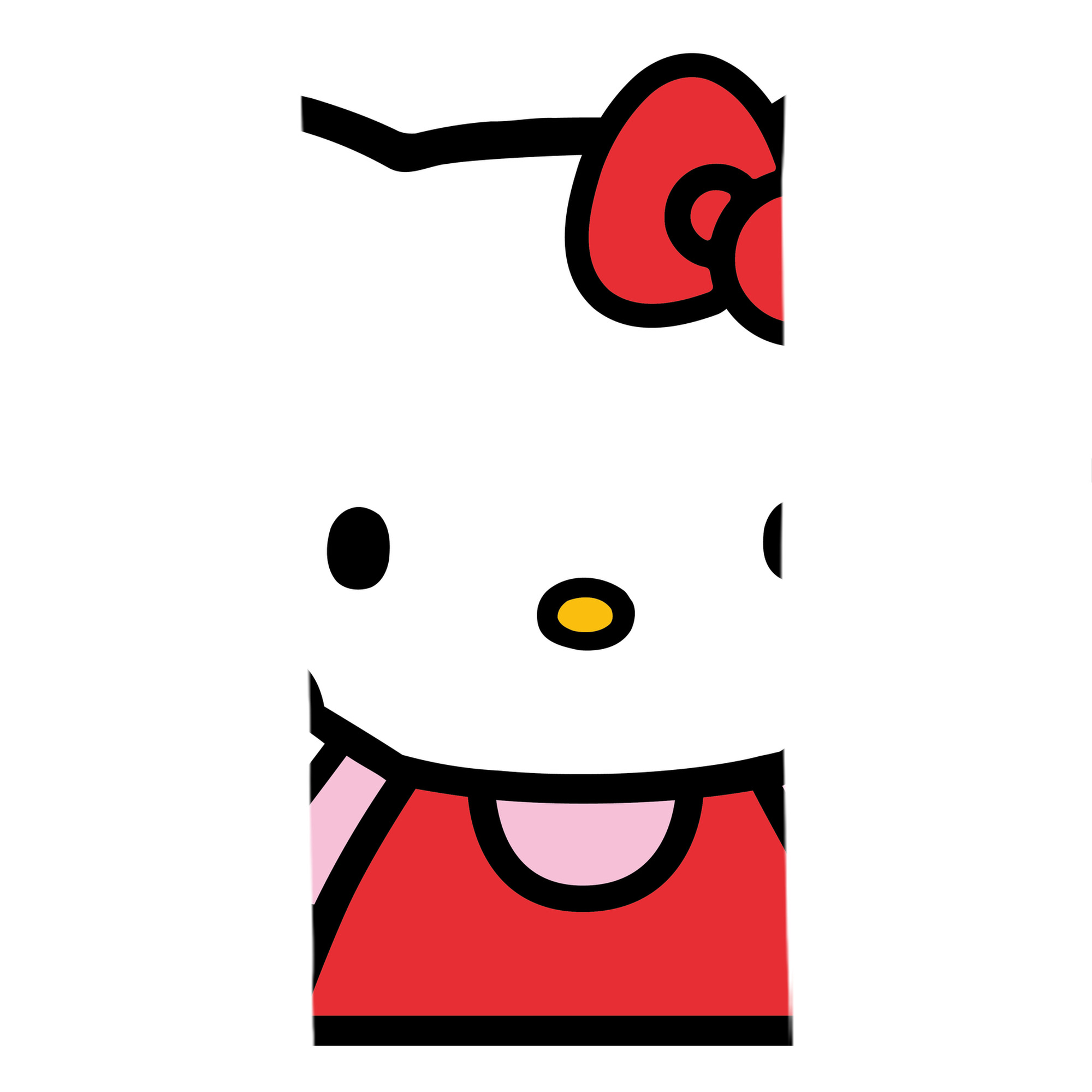 （画像用） Hello Kitty ハローキティ 大判バスタオル 70×140cm 吸水速乾 柔らかい肌触り