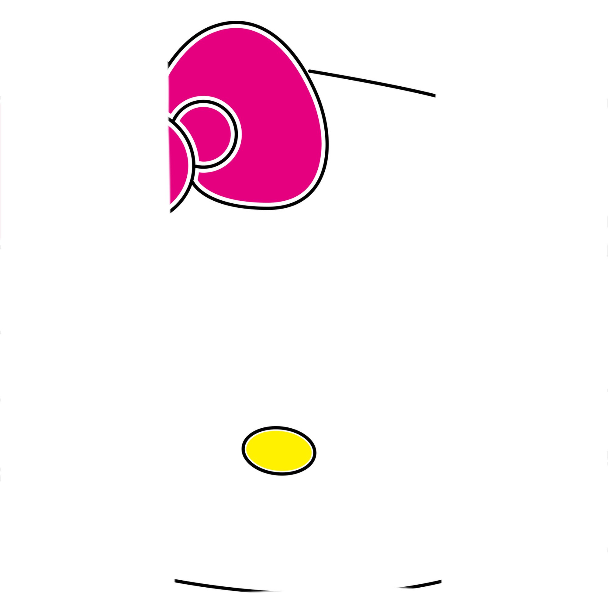 （画像用） Hello Kitty ハローキティ 大判バスタオル 70×140cm 吸水速乾 柔らかい肌触り