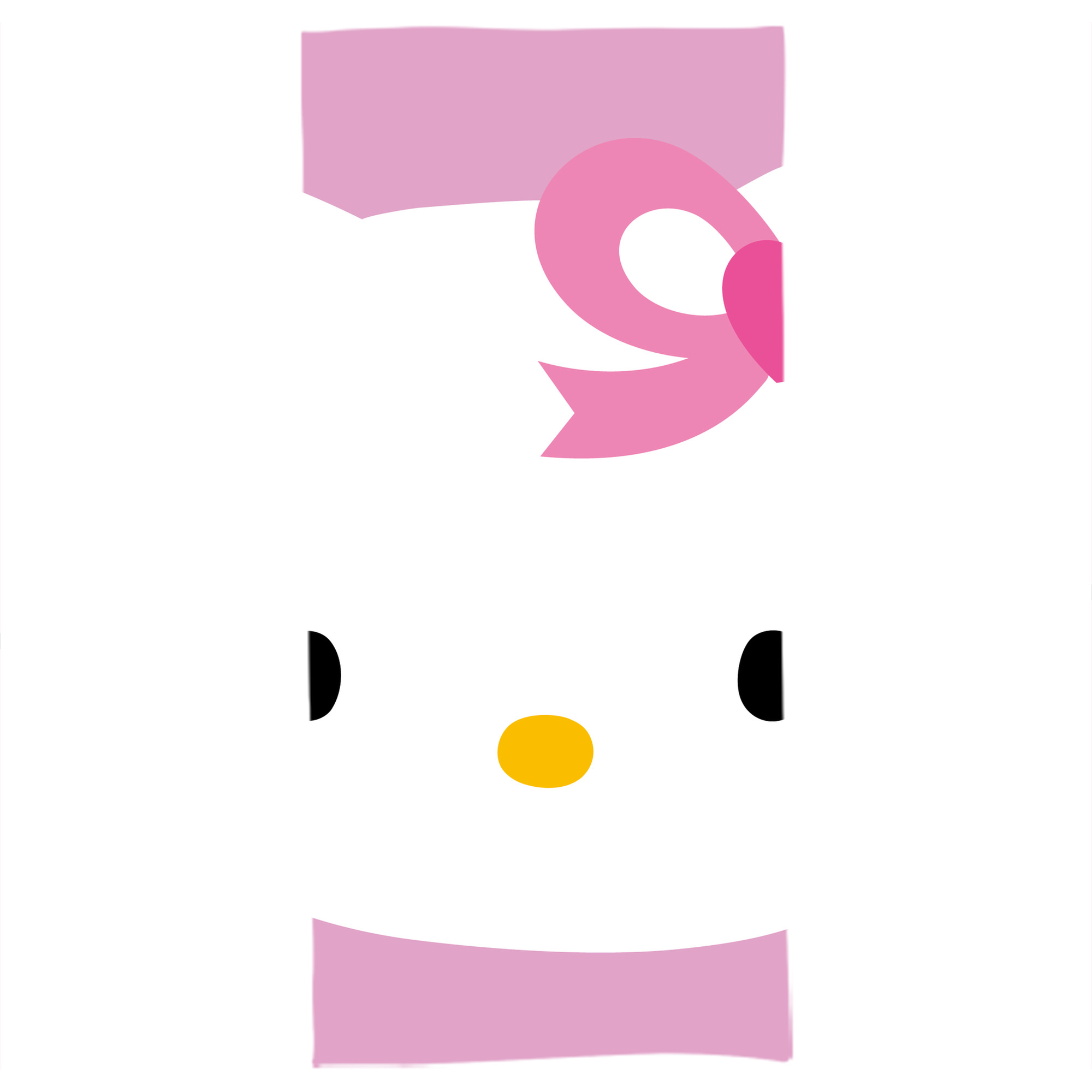 （画像用） Hello Kitty ハローキティ 大判バスタオル 70×140cm 吸水速乾 柔らかい肌触り