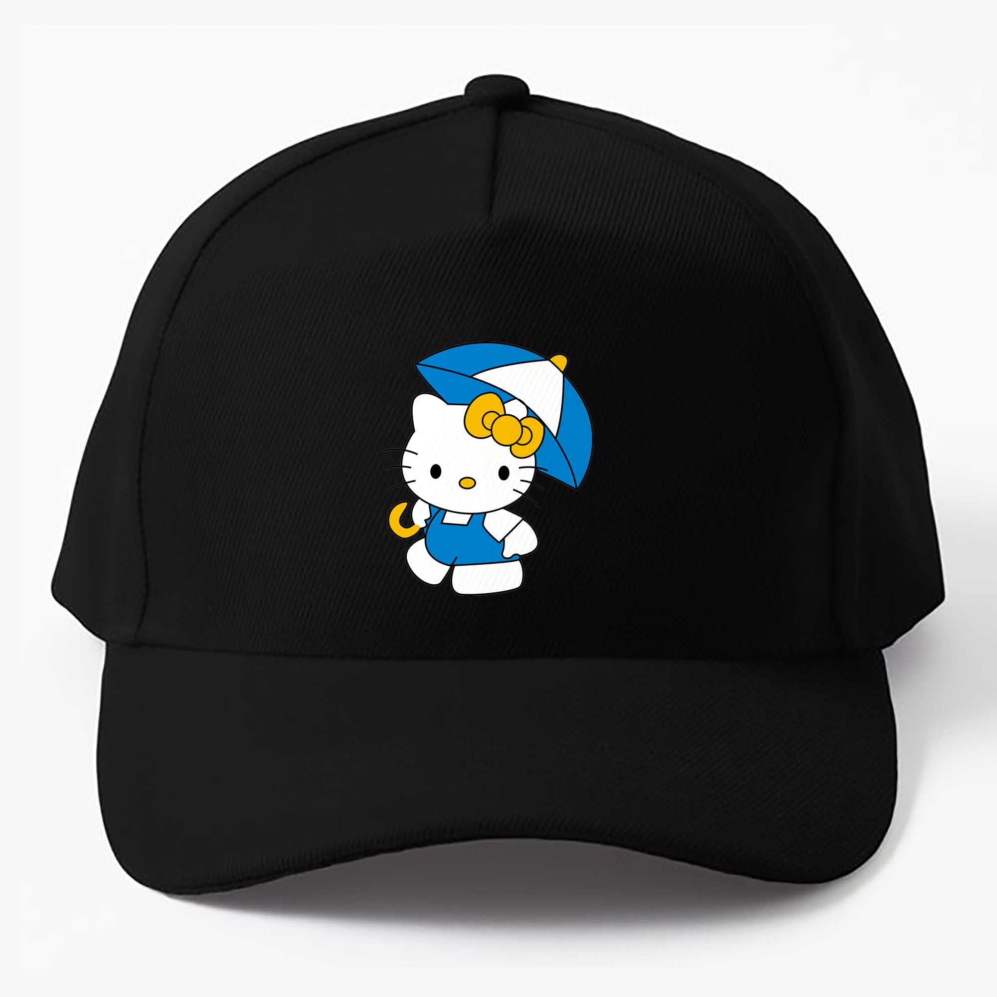 （画像用） Hello Kitty ハローキティ ベースボールキャップ 綿100％ 男女兼用 帽子 スポーツ