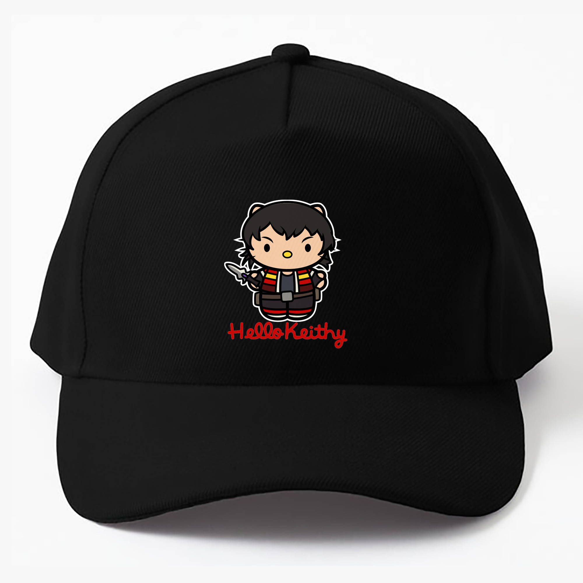 （画像用） Hello Kitty ハローキティ ベースボールキャップ 綿100％ 男女兼用 帽子 スポーツ