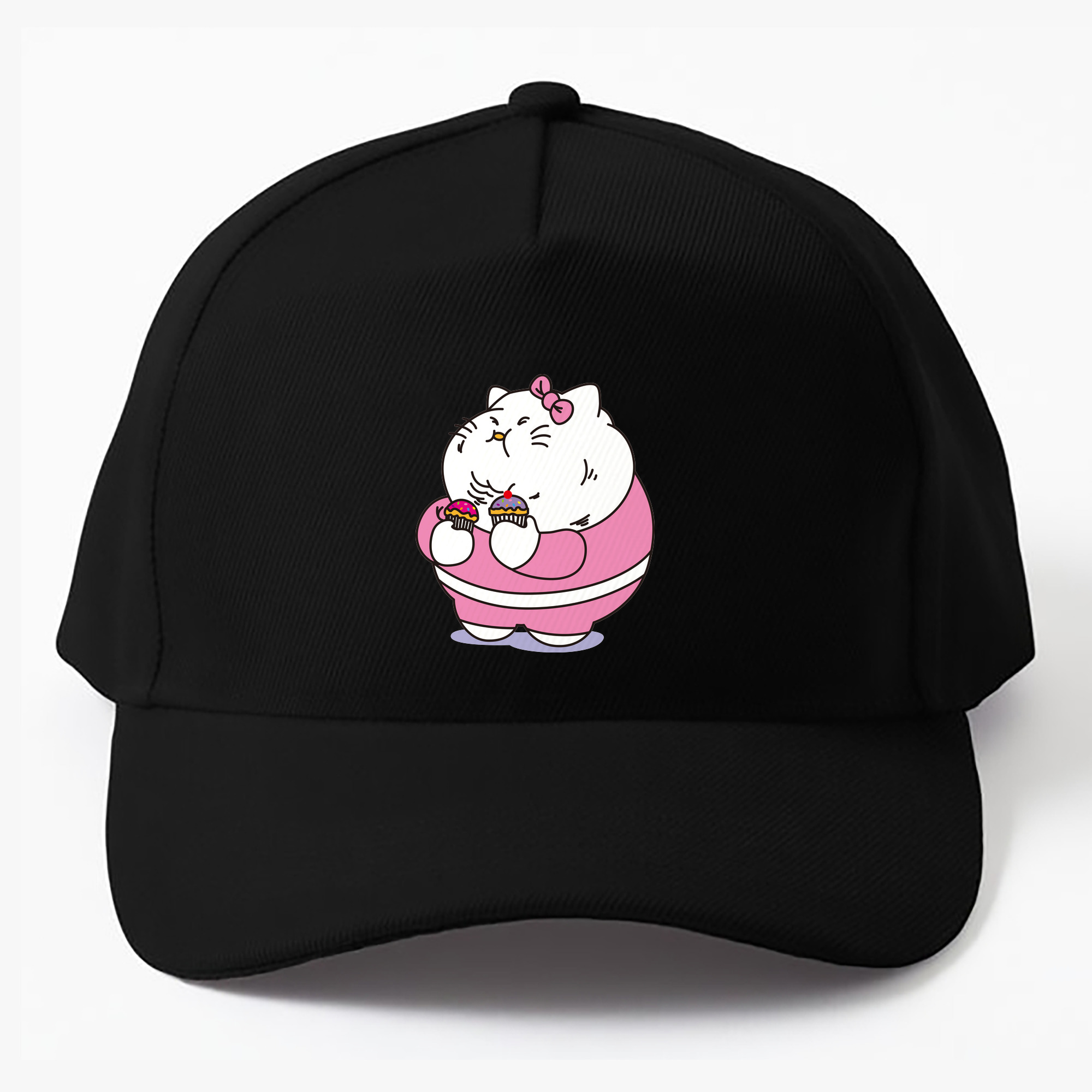 （画像用） Hello Kitty ハローキティ ベースボールキャップ 綿100％ 男女兼用 帽子 スポーツ