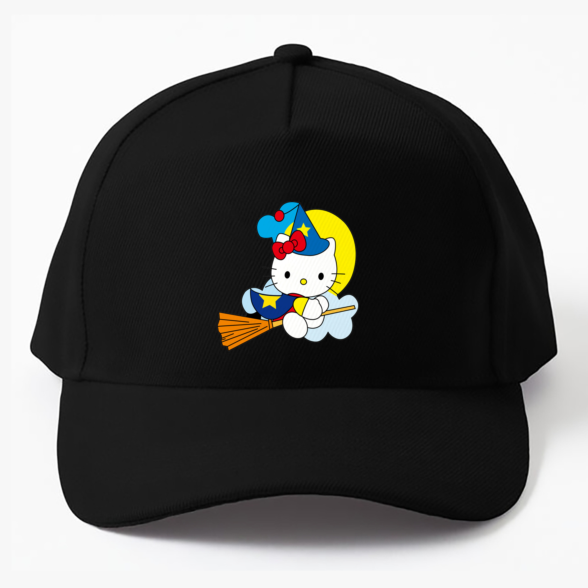 （画像用） Hello Kitty ハローキティ ベースボールキャップ 綿100％ 男女兼用 帽子 スポーツ