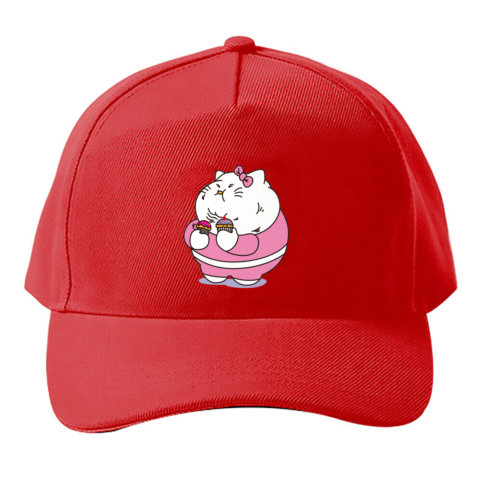 （画像用） Hello Kitty ハローキティ ベースボールキャップ 綿100％ 男女兼用 帽子 スポーツ