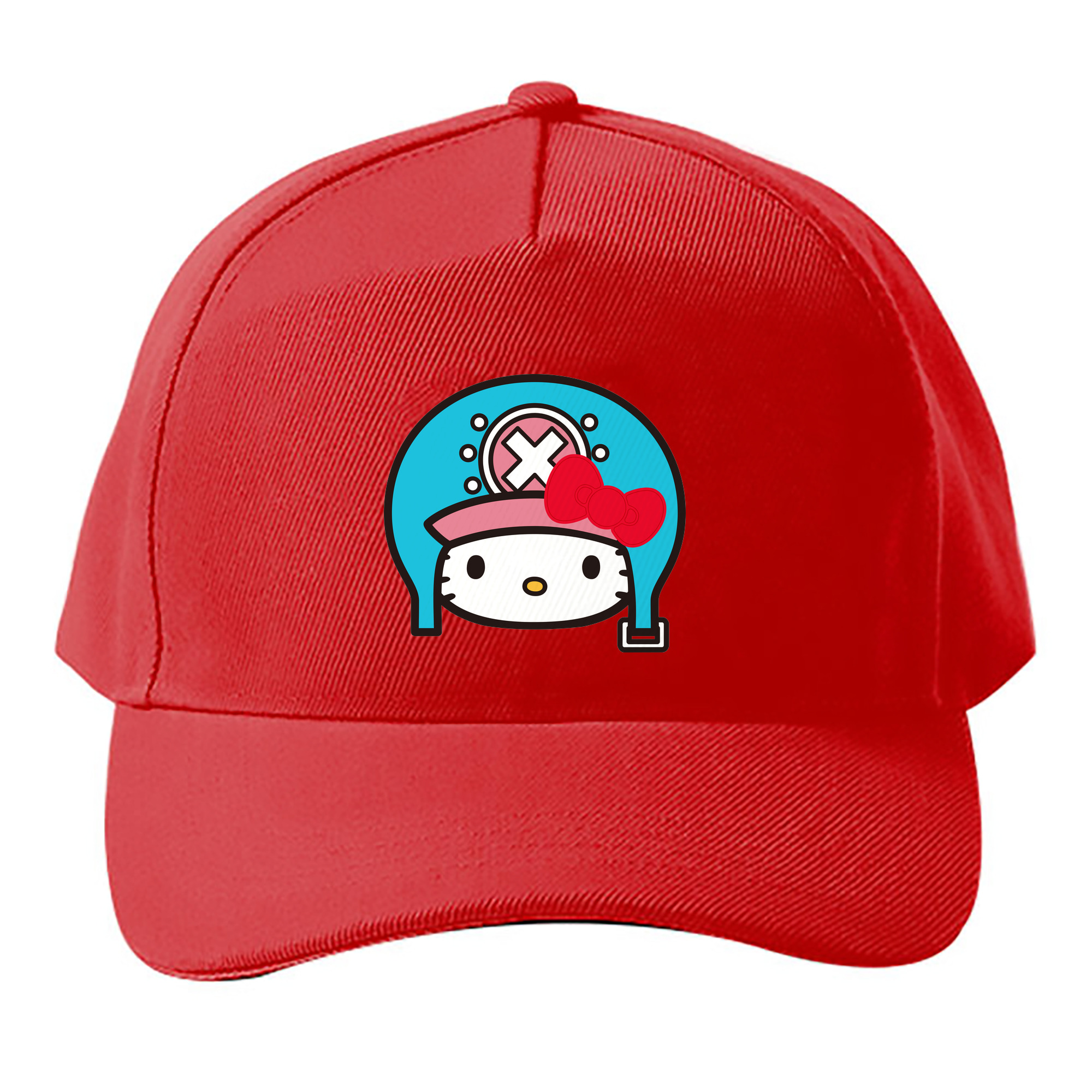 （画像用） Hello Kitty ハローキティ ベースボールキャップ 綿100％ 男女兼用 帽子 スポーツ