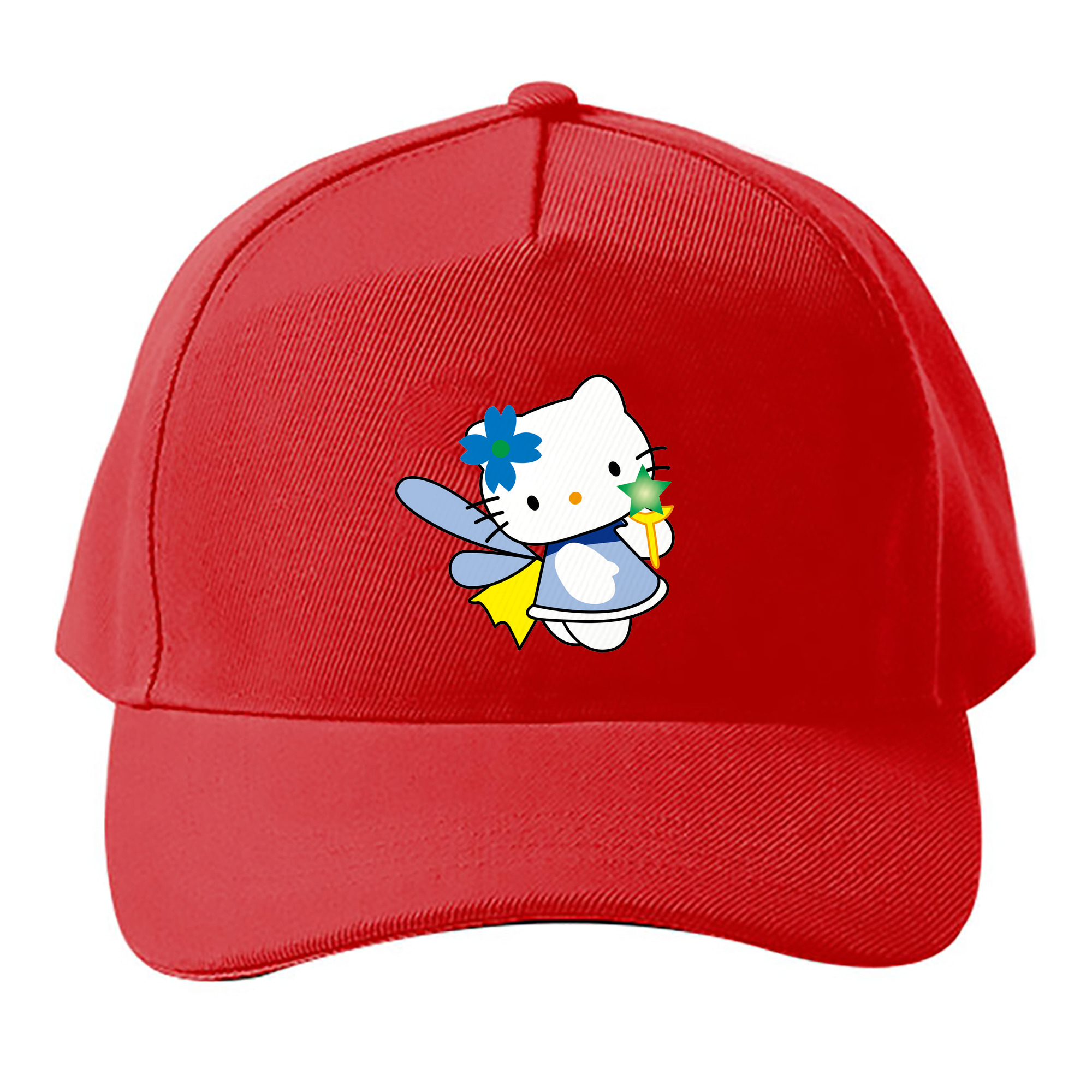 （画像用） Hello Kitty ハローキティ ベースボールキャップ 綿100％ 男女兼用 帽子 スポーツ