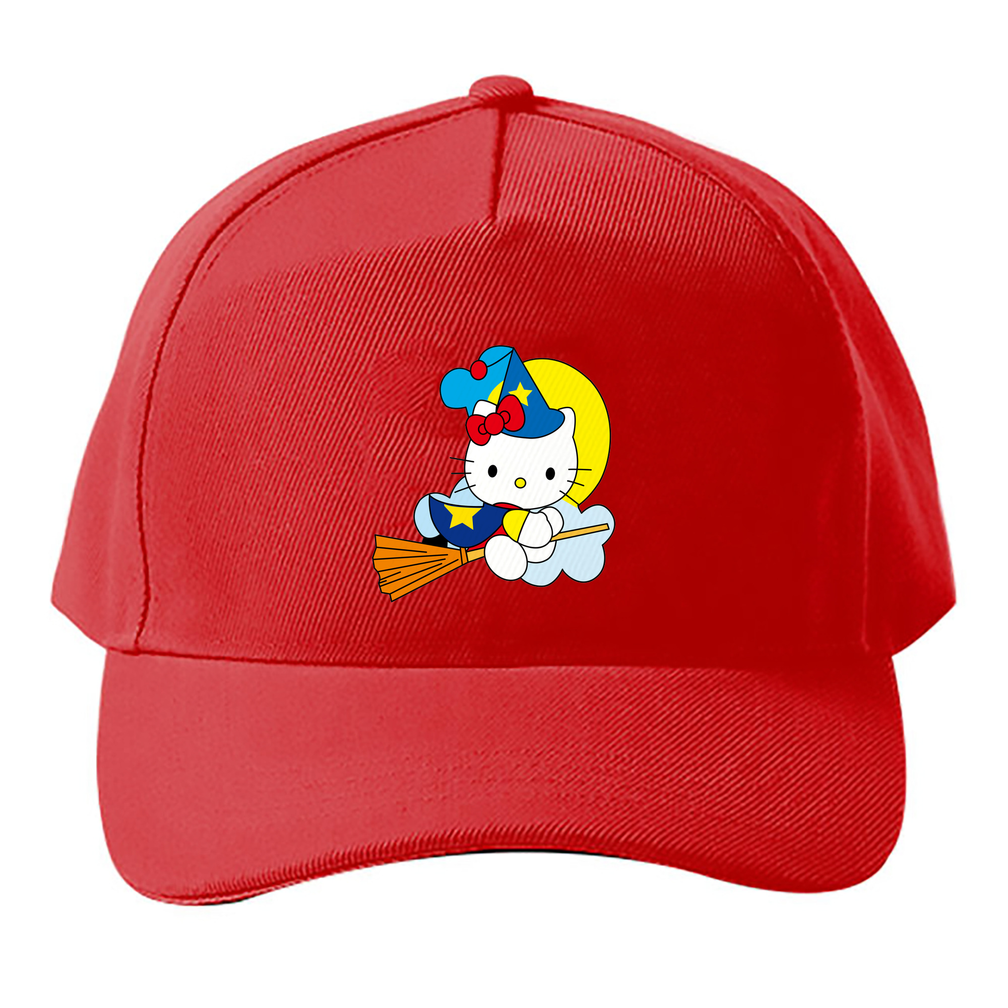 （画像用） Hello Kitty ハローキティ ベースボールキャップ 綿100％ 男女兼用 帽子 スポーツ