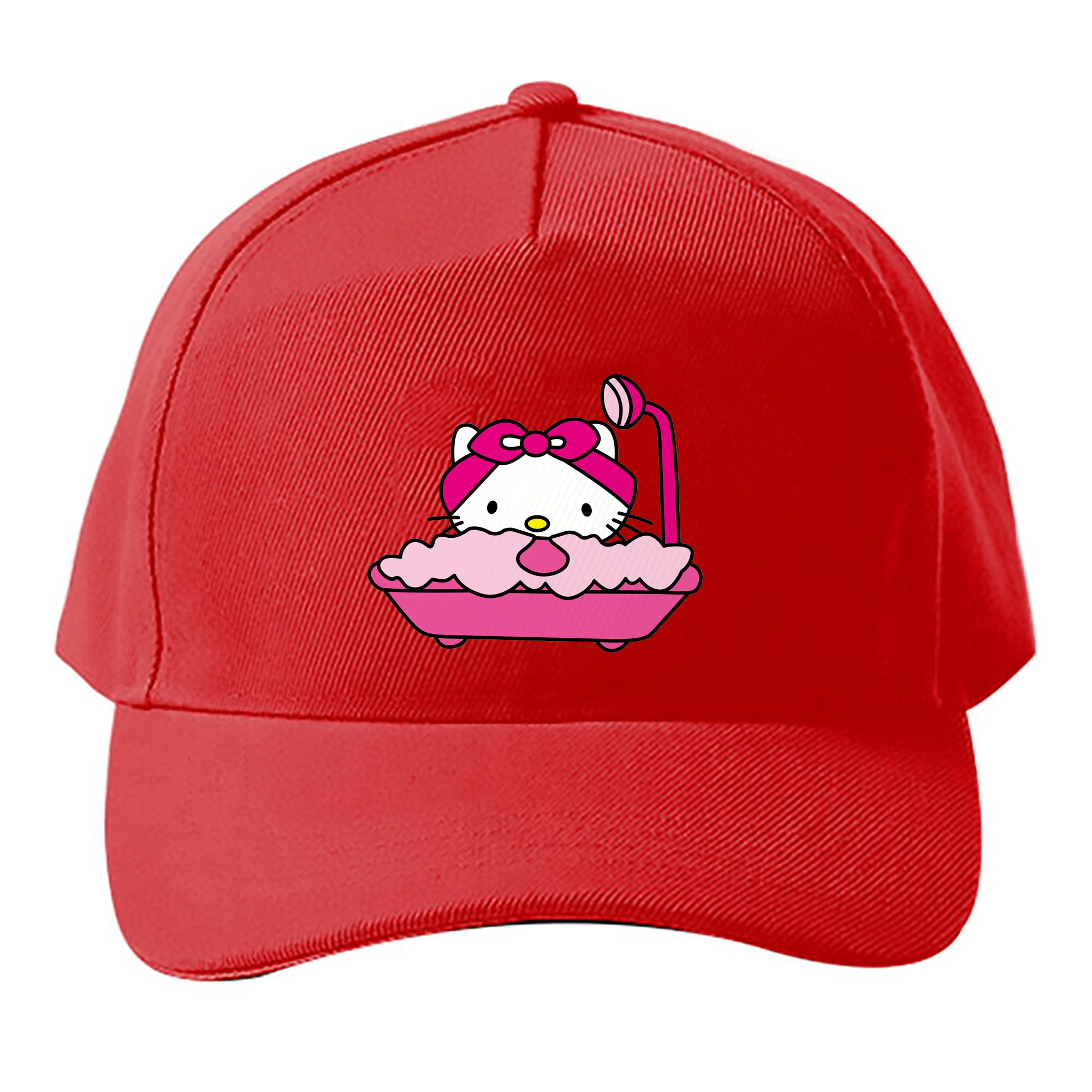 （画像用） Hello Kitty ハローキティ ベースボールキャップ 綿100％ 男女兼用 帽子 スポーツ