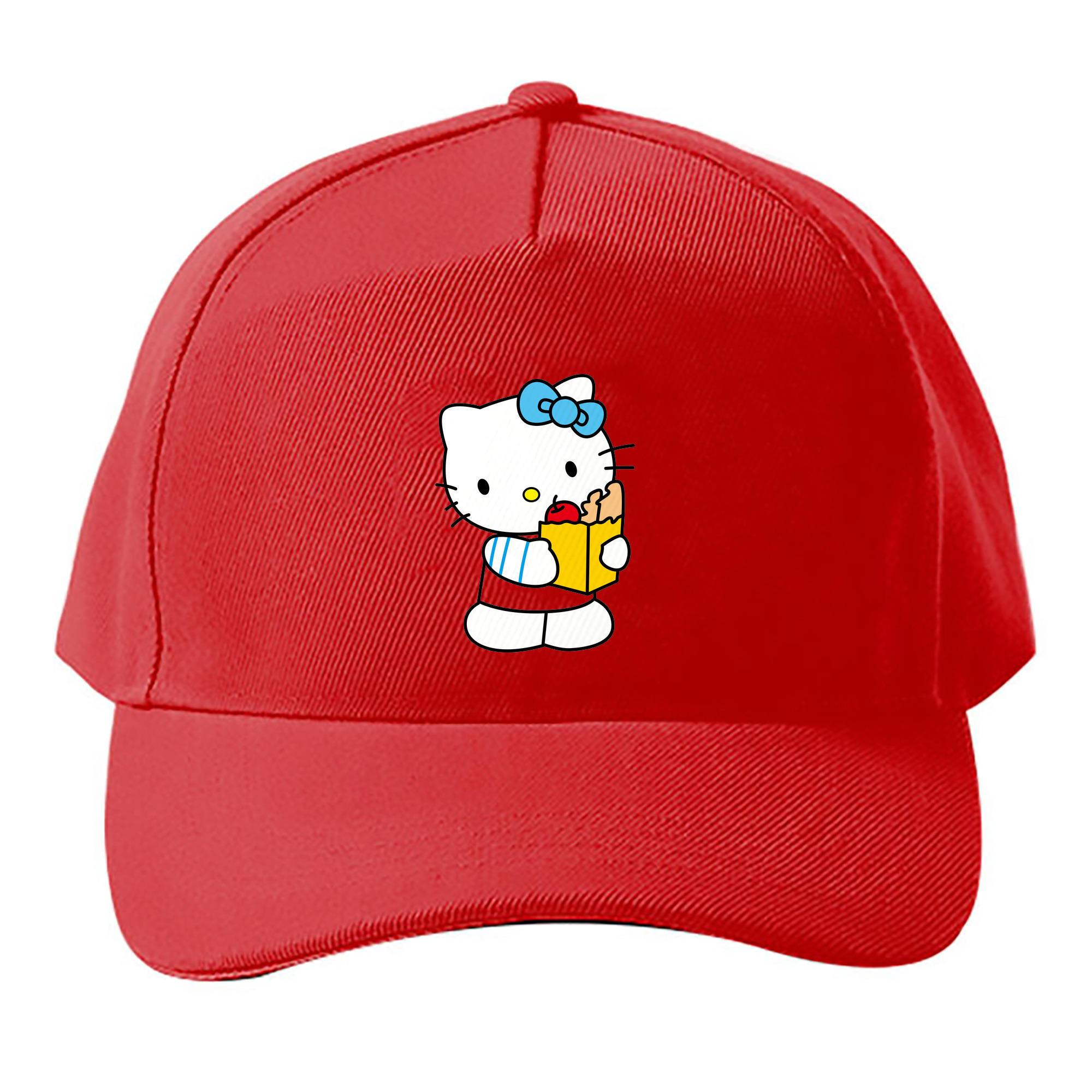 （画像用） Hello Kitty ハローキティ ベースボールキャップ 綿100％ 男女兼用 帽子 スポーツ