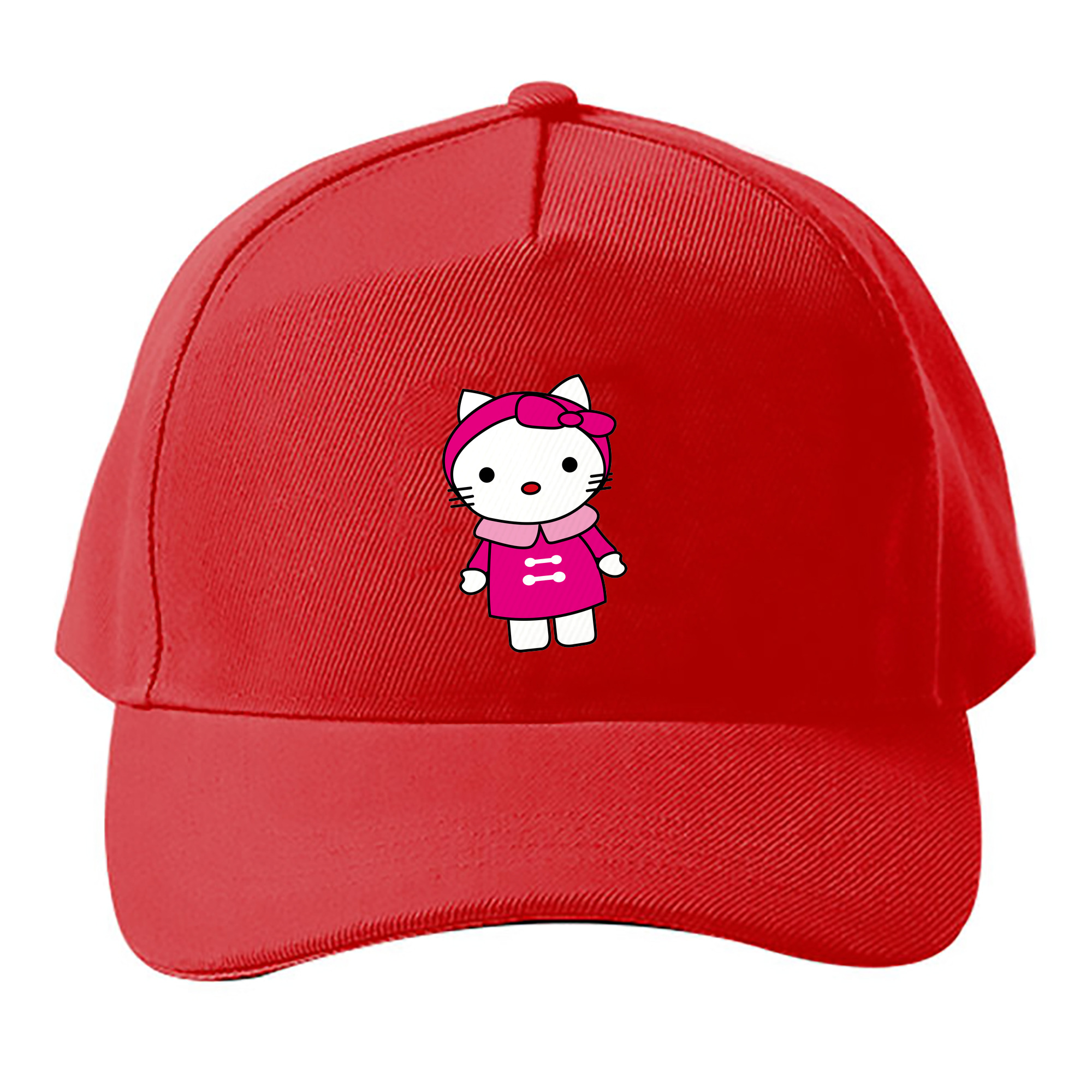 （画像用） Hello Kitty ハローキティ ベースボールキャップ 綿100％ 男女兼用 帽子 スポーツ