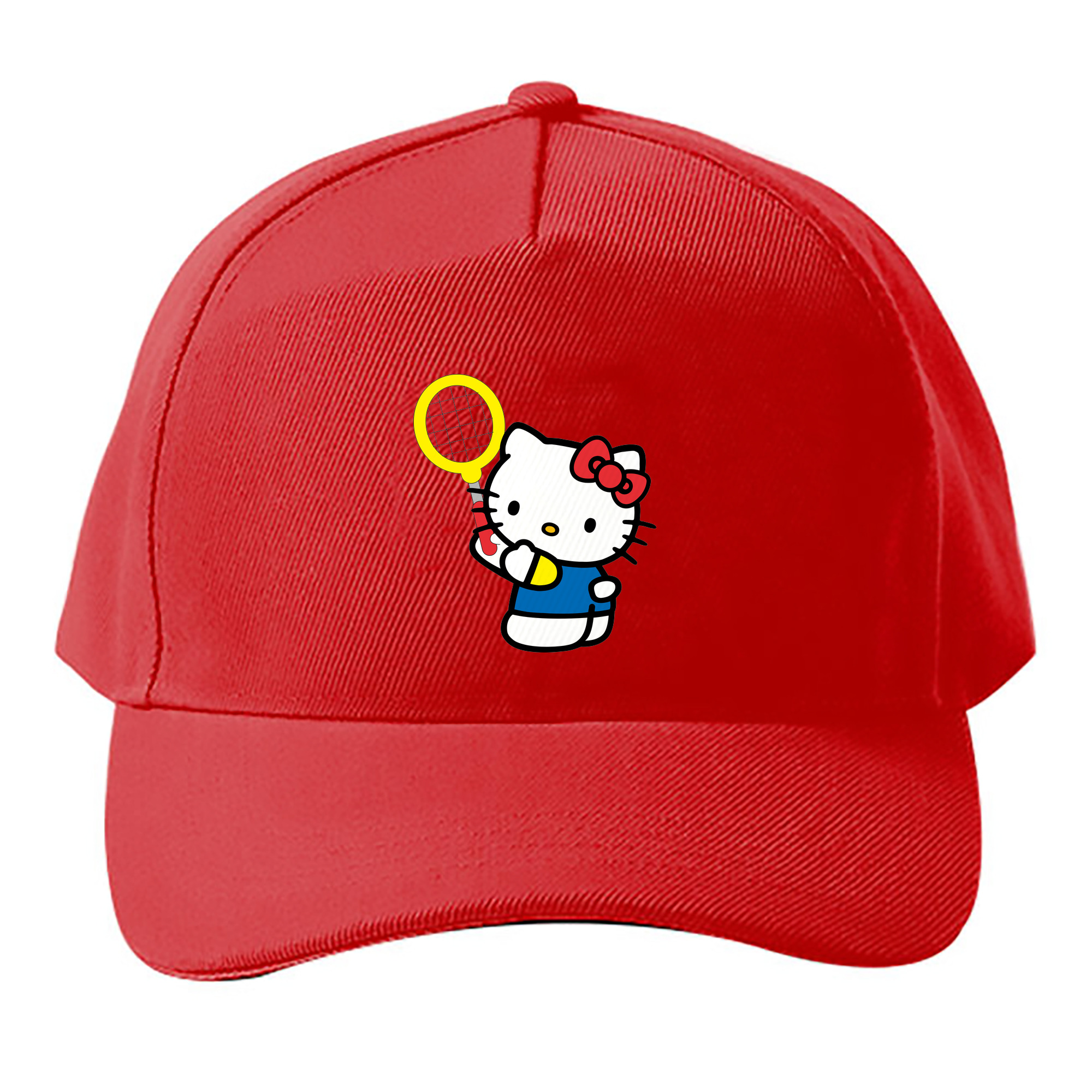 （画像用） Hello Kitty ハローキティ ベースボールキャップ 綿100％ 男女兼用 帽子 スポーツ