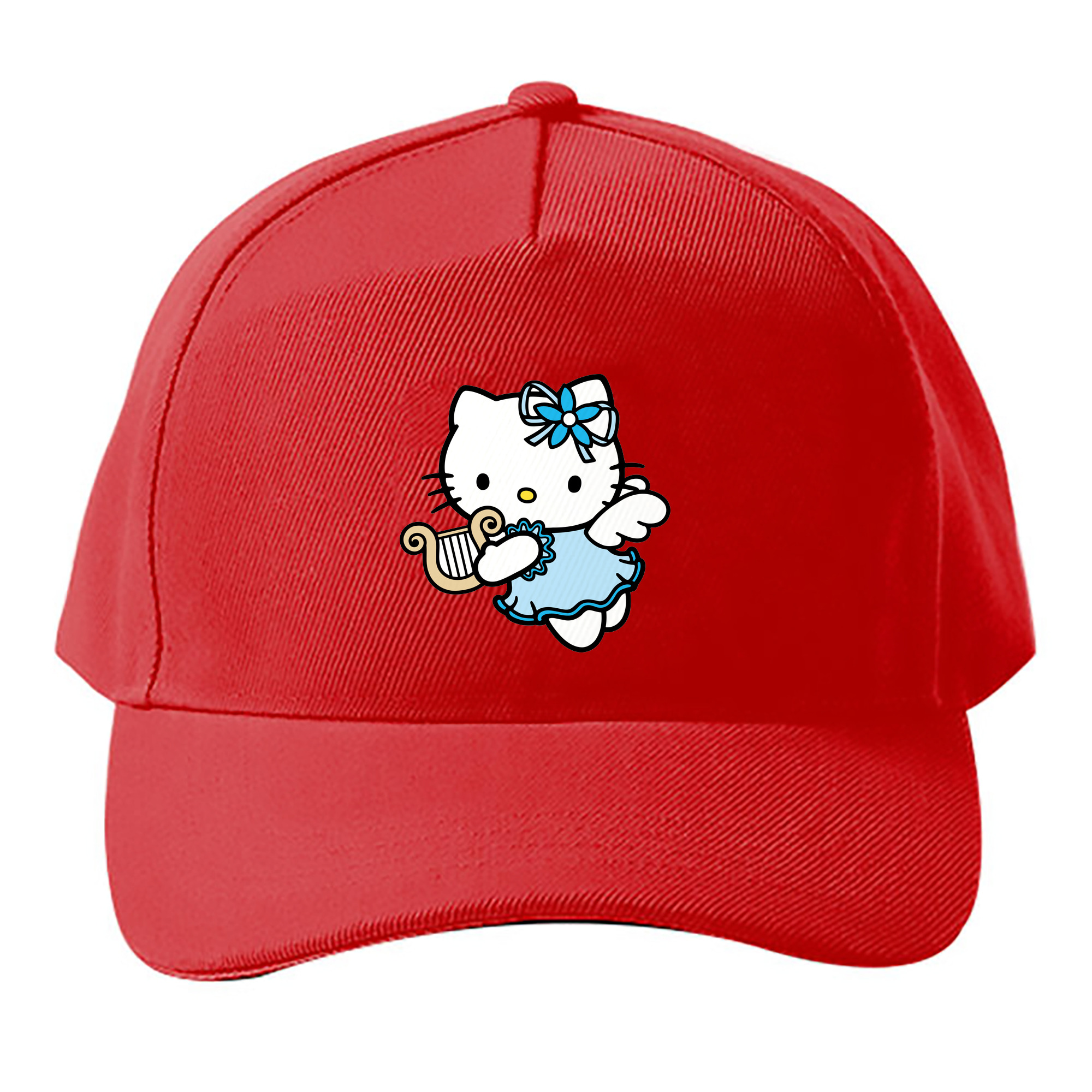 （画像用） Hello Kitty ハローキティ ベースボールキャップ 綿100％ 男女兼用 帽子 スポーツ
