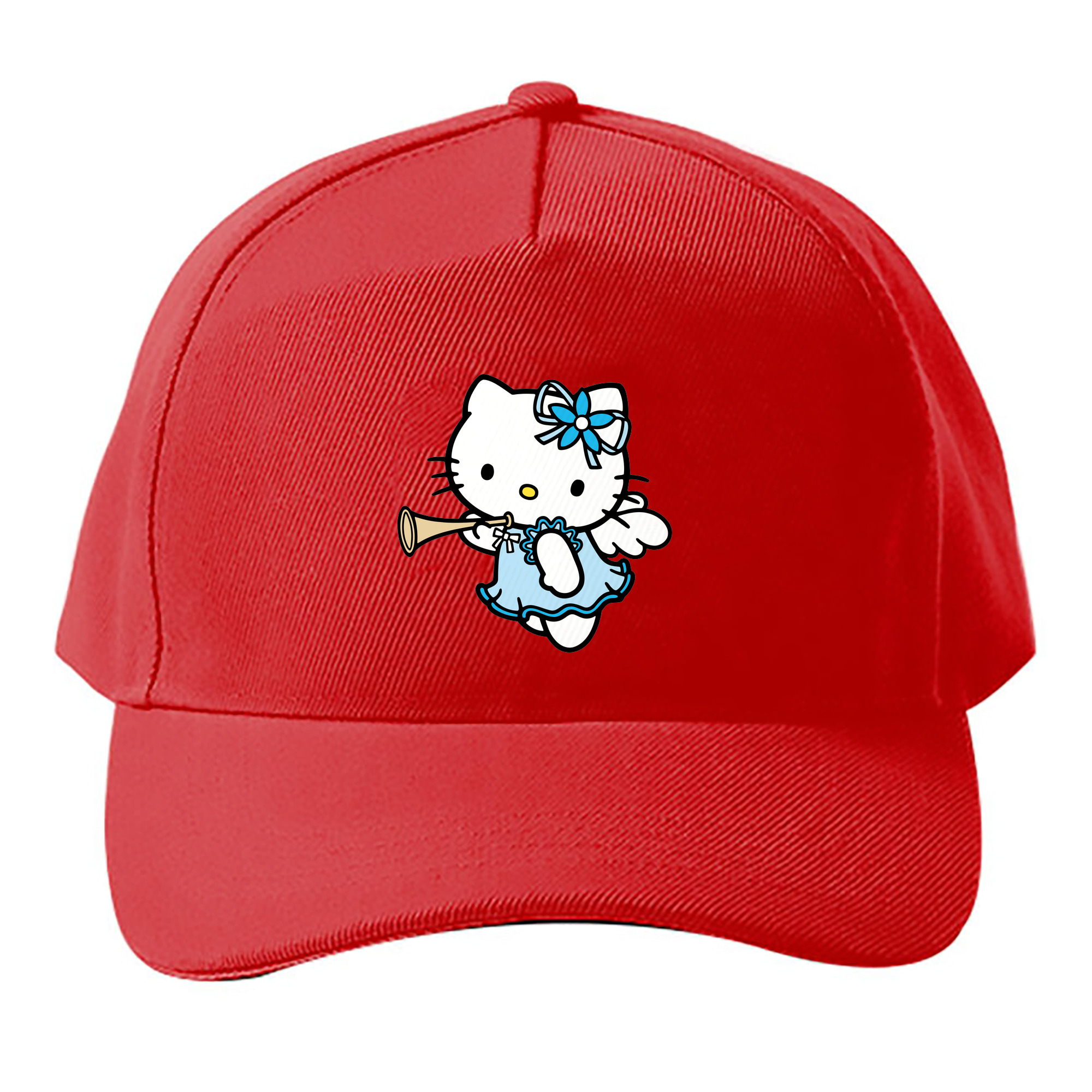 （画像用） Hello Kitty ハローキティ ベースボールキャップ 綿100％ 男女兼用 帽子 スポーツ