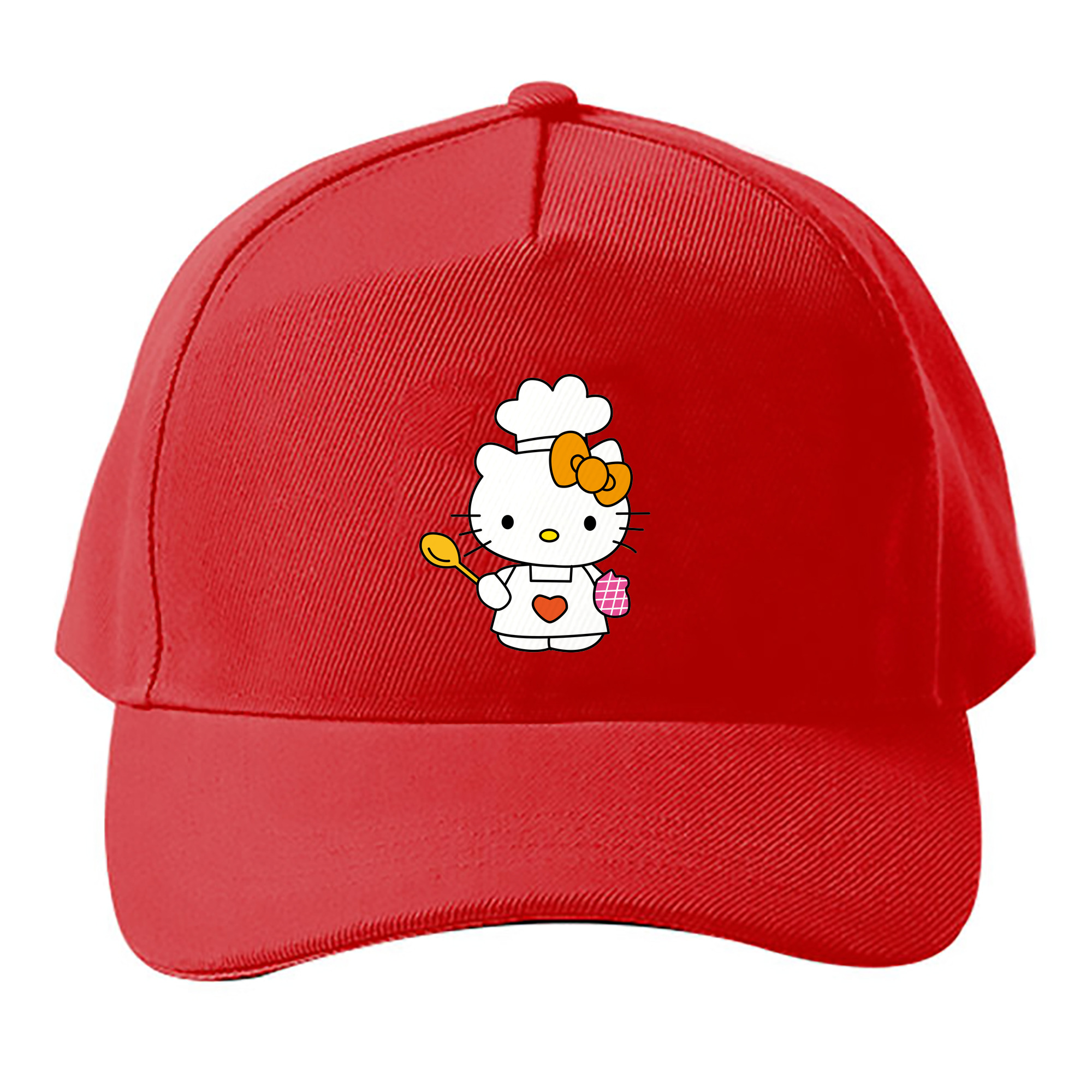 （画像用） Hello Kitty ハローキティ ベースボールキャップ 綿100％ 男女兼用 帽子 スポーツ