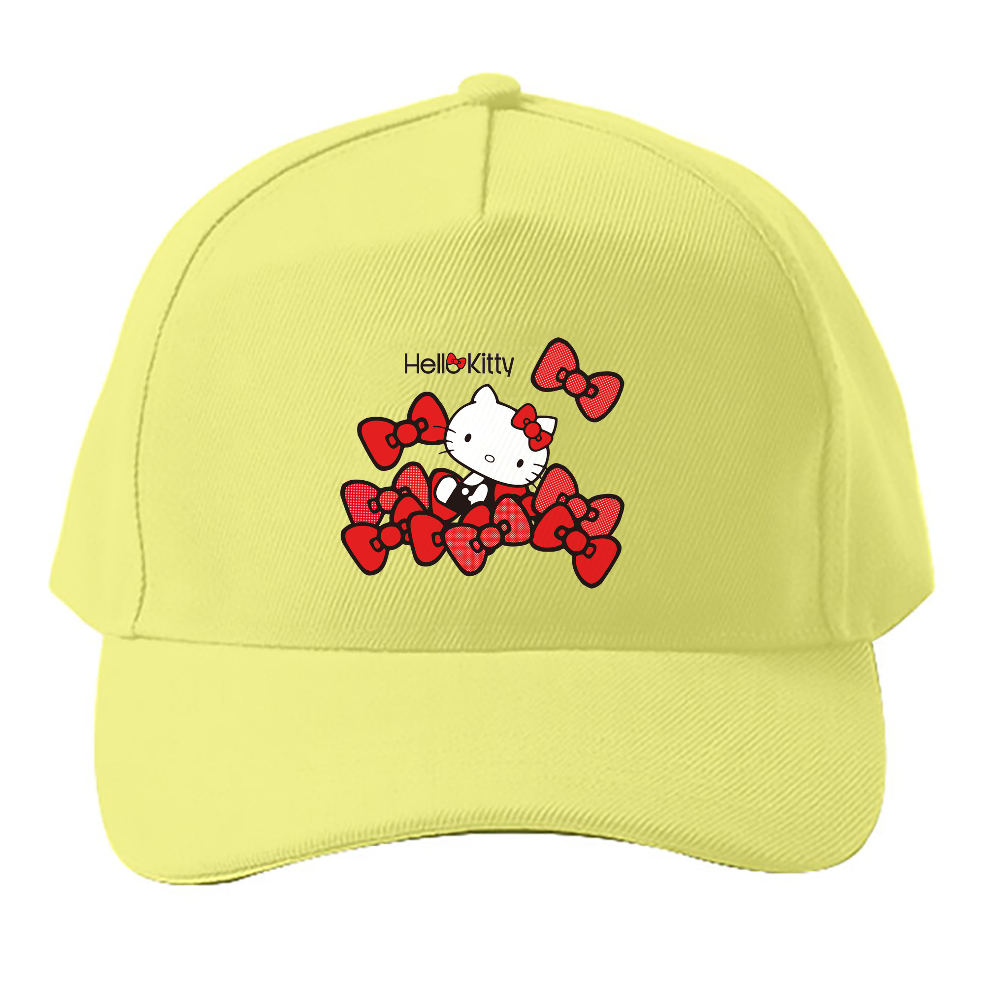 （画像用） Hello Kitty ハローキティ ベースボールキャップ 綿100％ 男女兼用 帽子 スポーツ