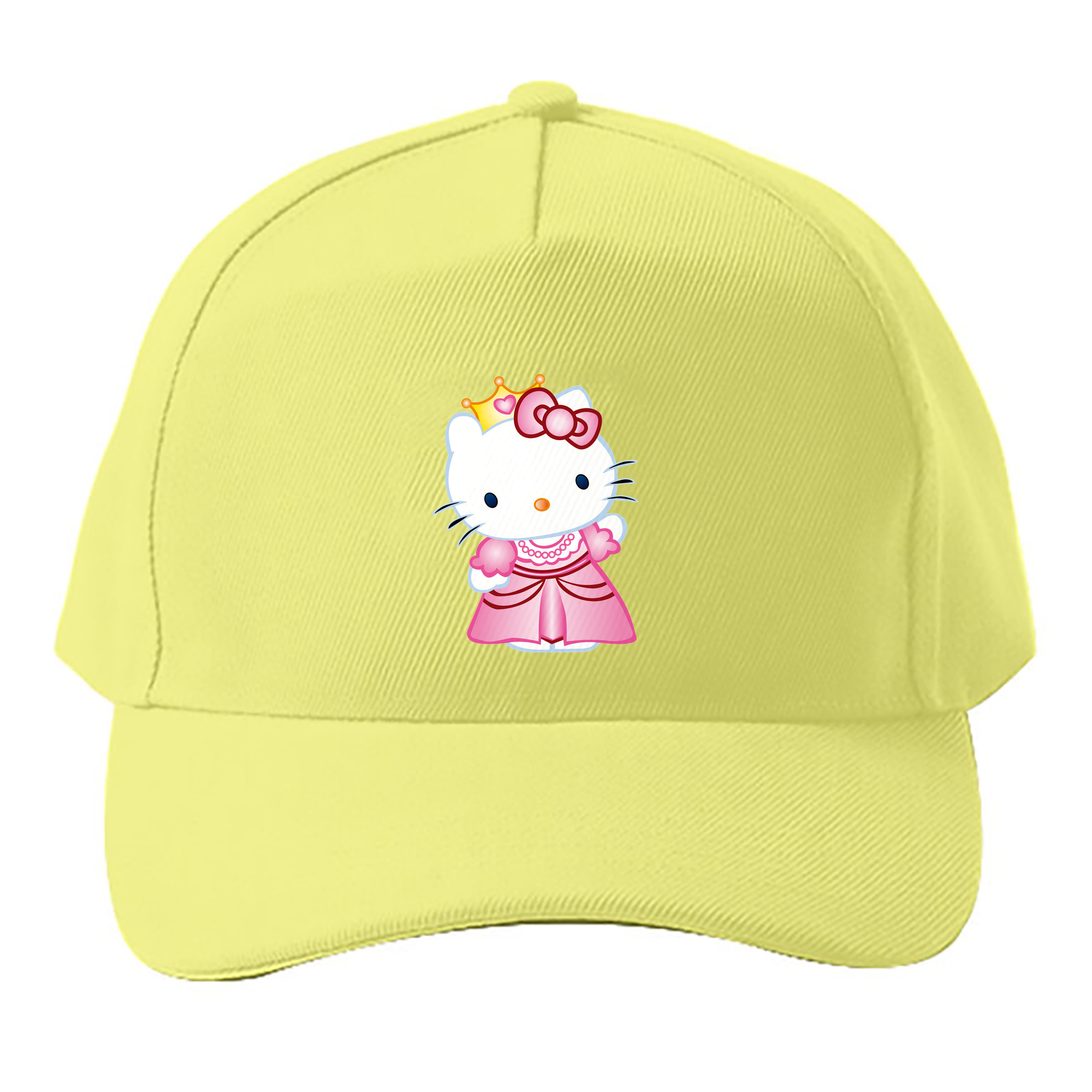 （画像用） Hello Kitty ハローキティ ベースボールキャップ 綿100％ 男女兼用 帽子 スポーツ