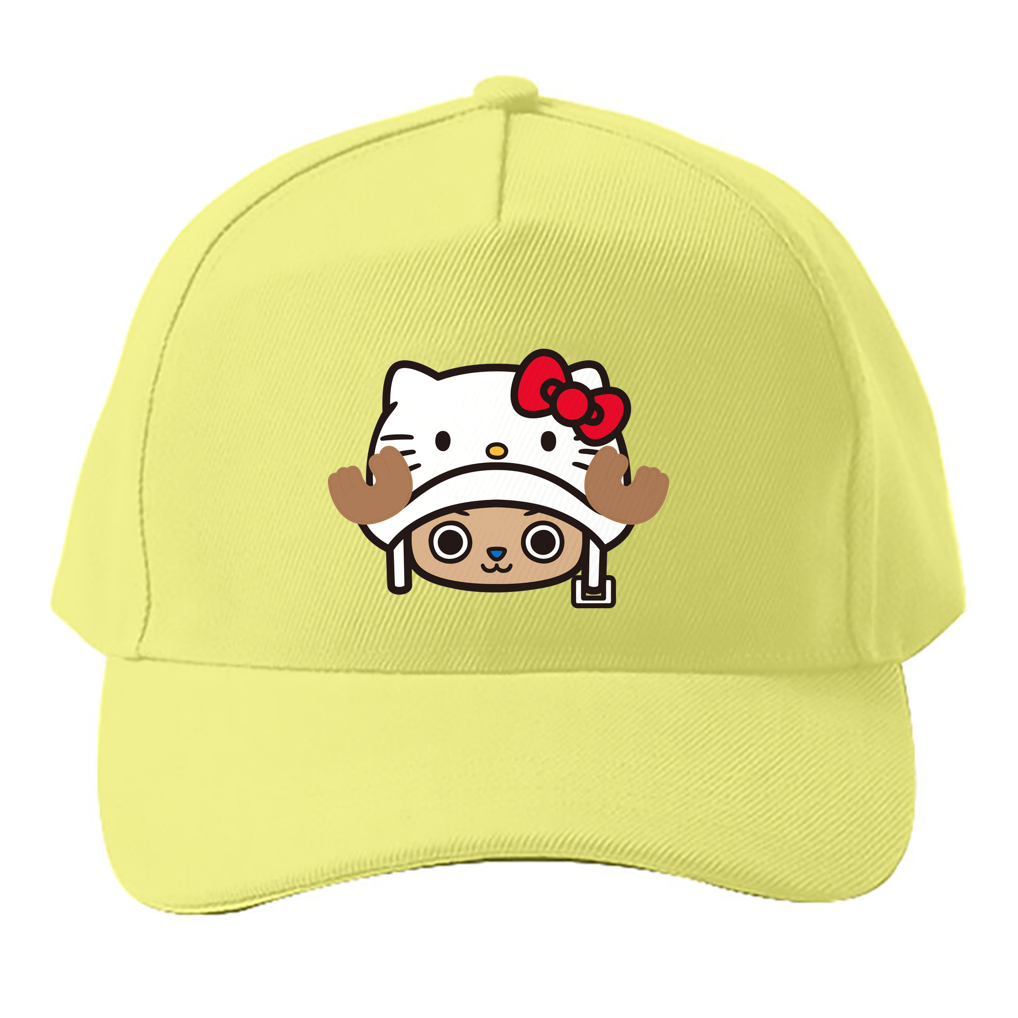 （画像用） Hello Kitty ハローキティ ベースボールキャップ 綿100％ 男女兼用 帽子 スポーツ