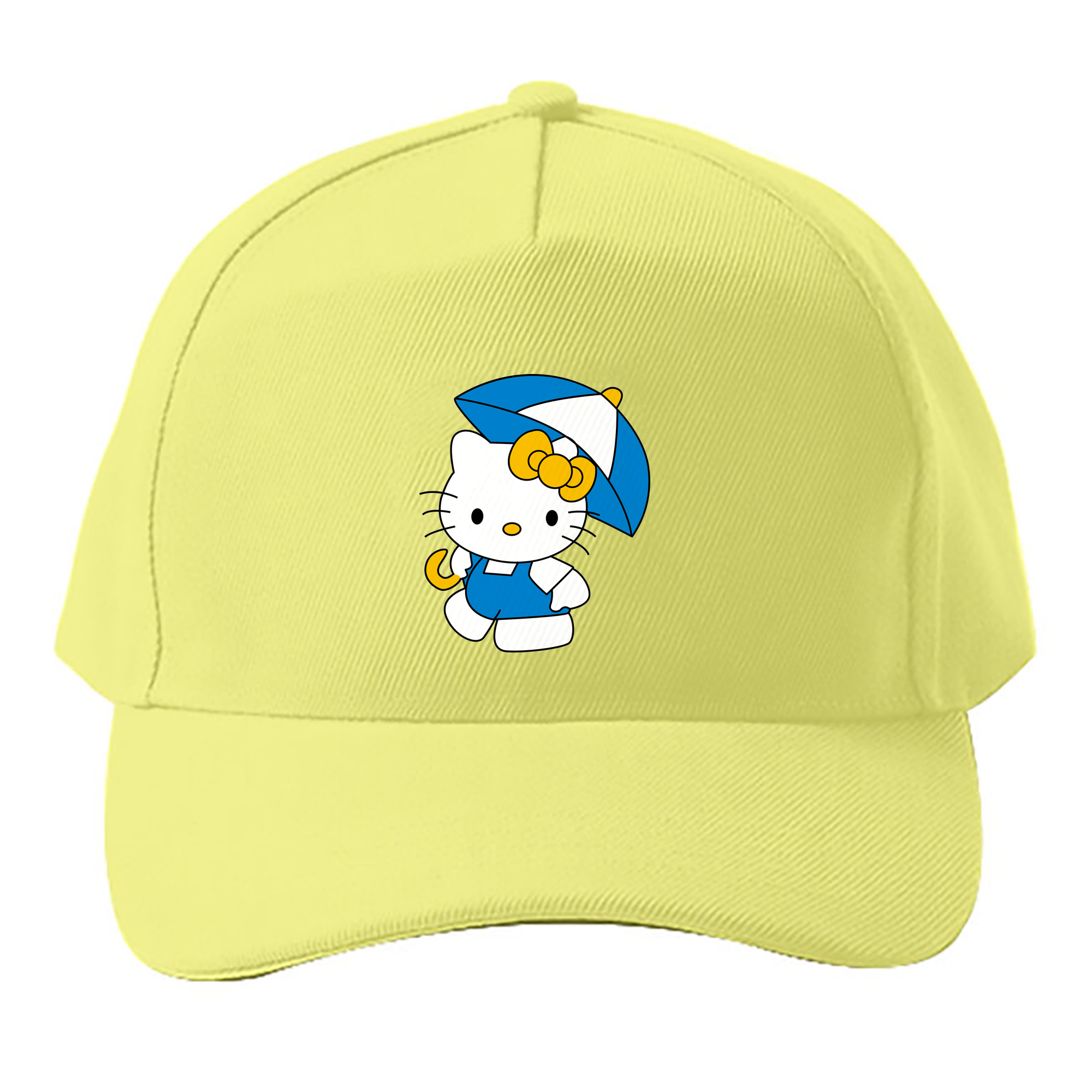 （画像用） Hello Kitty ハローキティ ベースボールキャップ 綿100％ 男女兼用 帽子 スポーツ